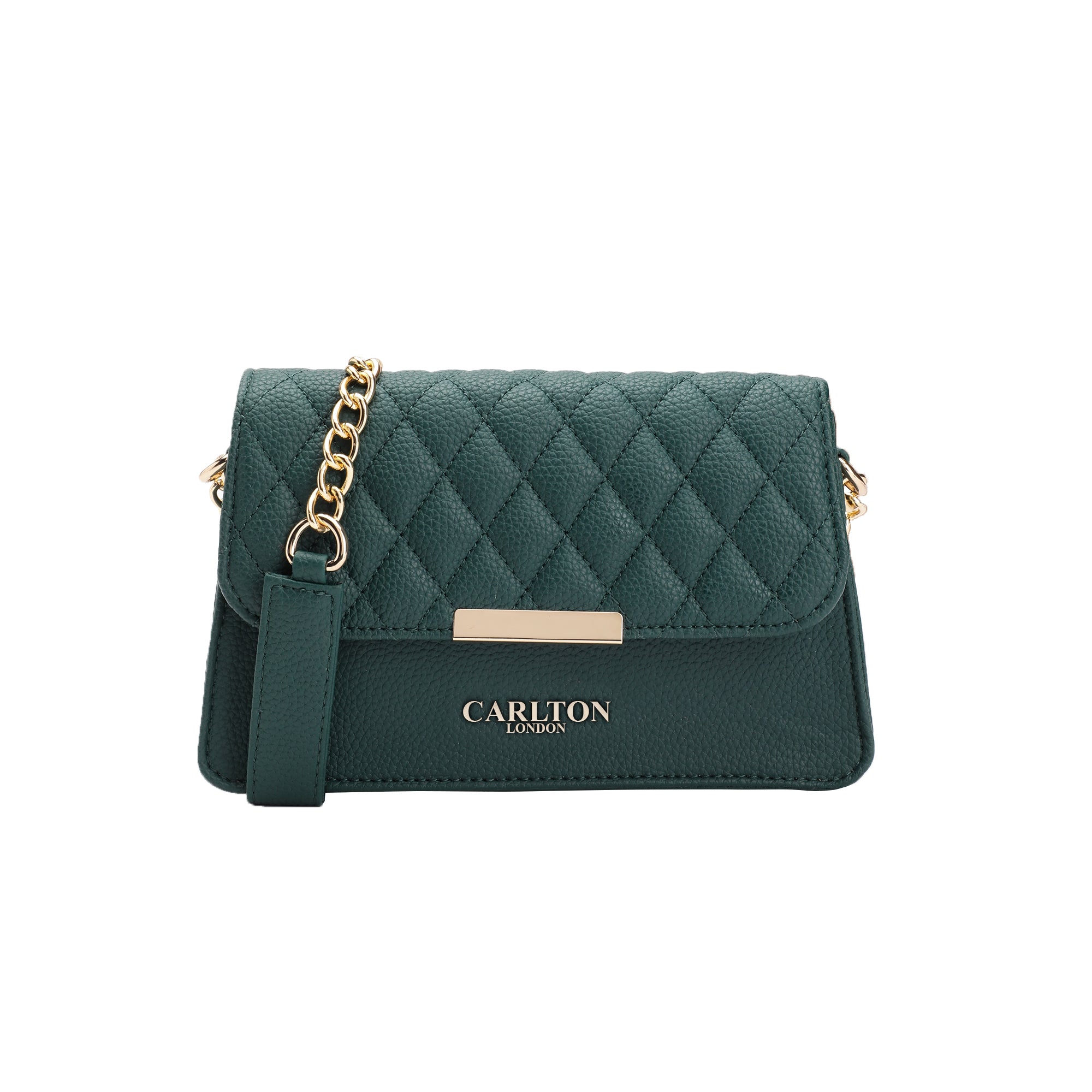 Carlton London Quilted Sling Bag
