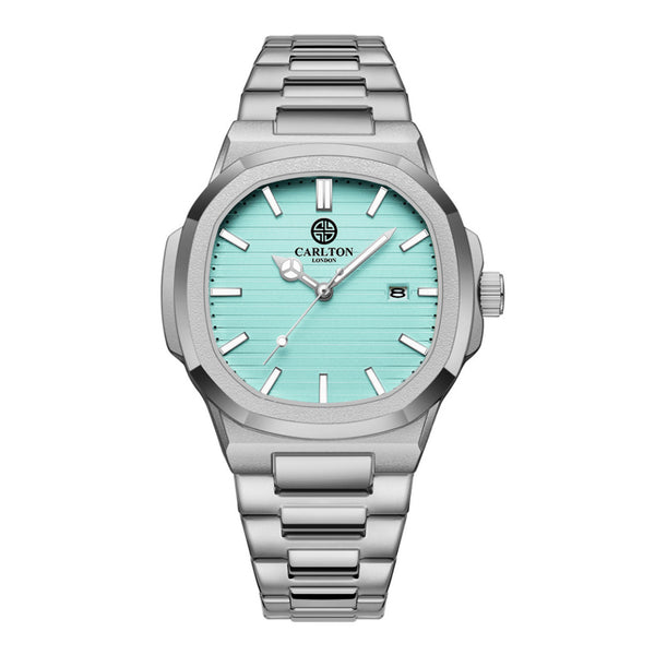 Arthur: Men Blue/Silver Analog Watch