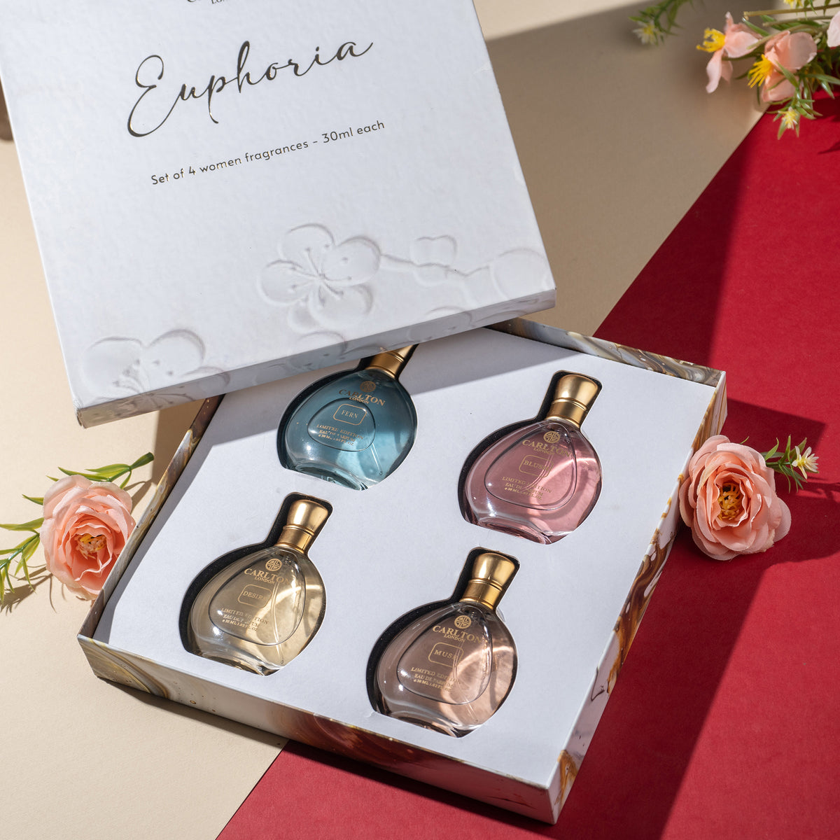 Euphoria: Pack of 4 Women's Eau de Parfum - CLPLG007