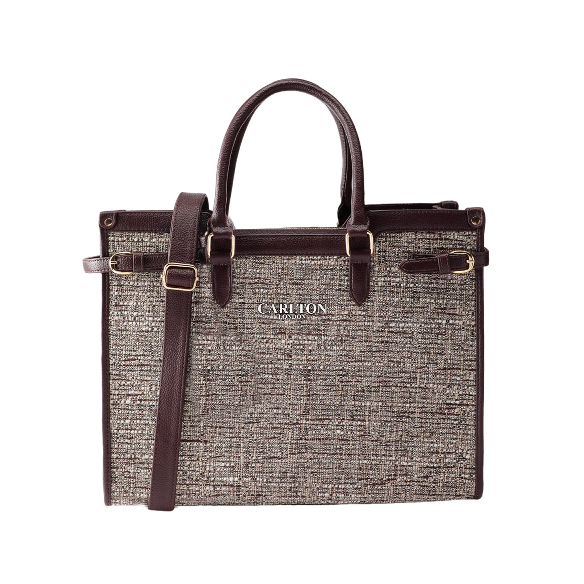 Carlton London MAEVE Textured Tote Bag