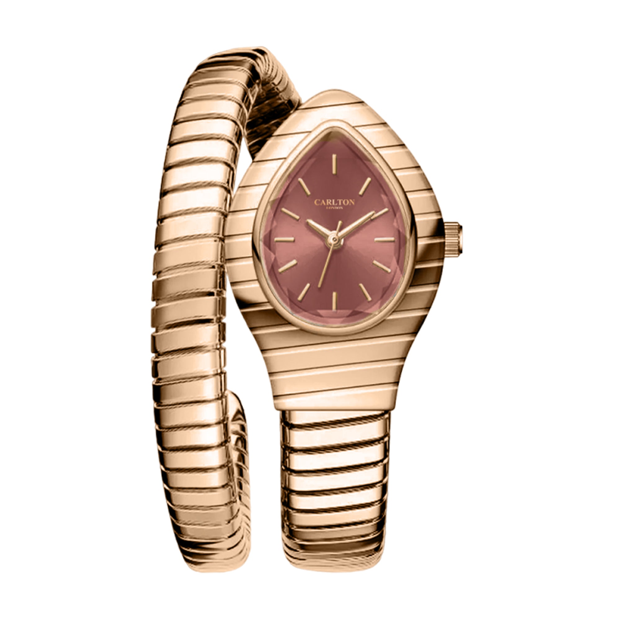 Carlton London Women Embrace Mocha Analog Watch - CL-EM-MOC