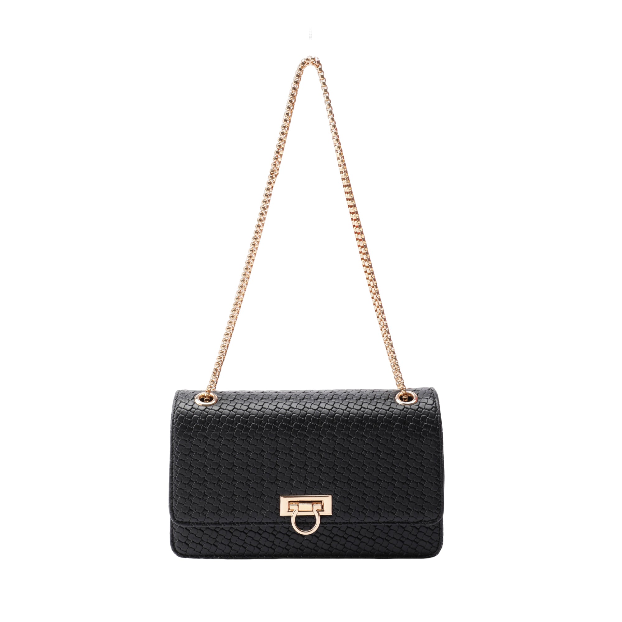 Carlton London Venezia Textured Sling Bag