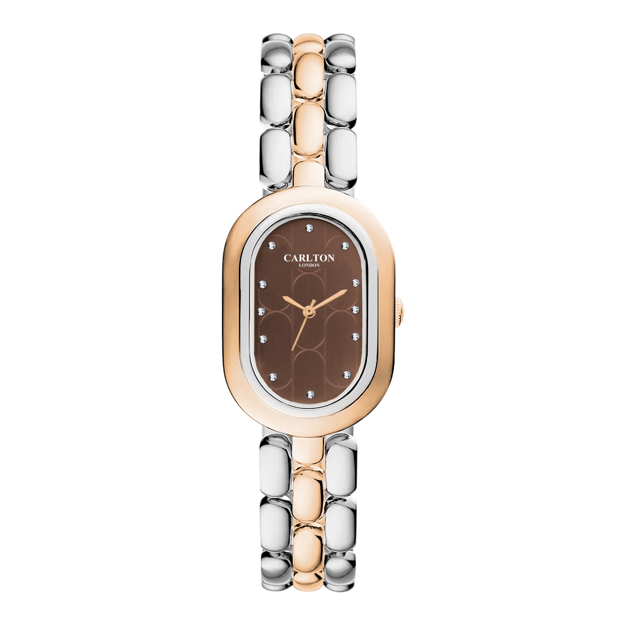 Carlton London Women Cecil Brown Analog Watch CL-CEC-BRW