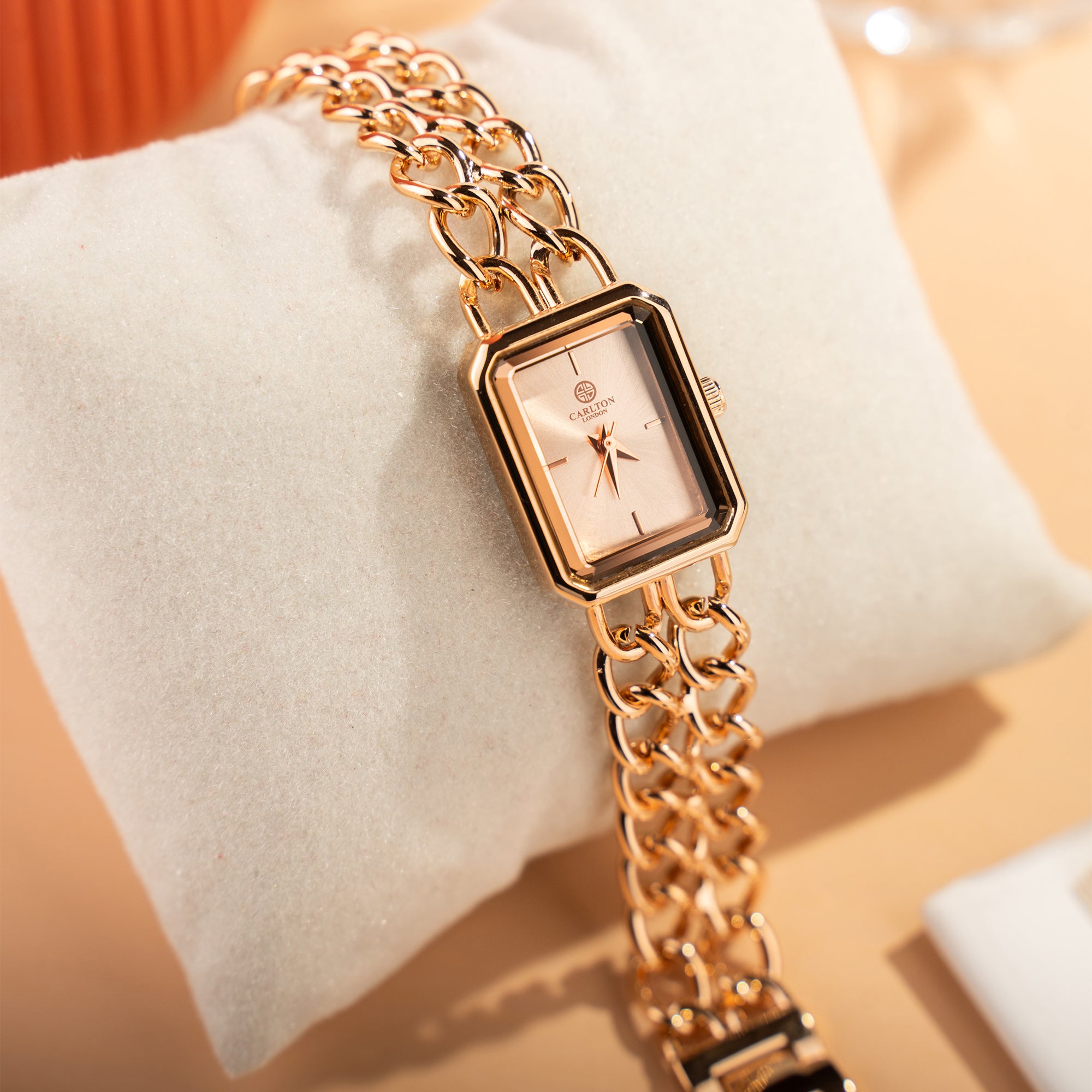 Victoria: Women's Rose Gold Analog Watch - CLRGCGLD