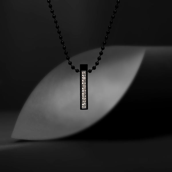 Carlton London Blackstone Men's Pendant