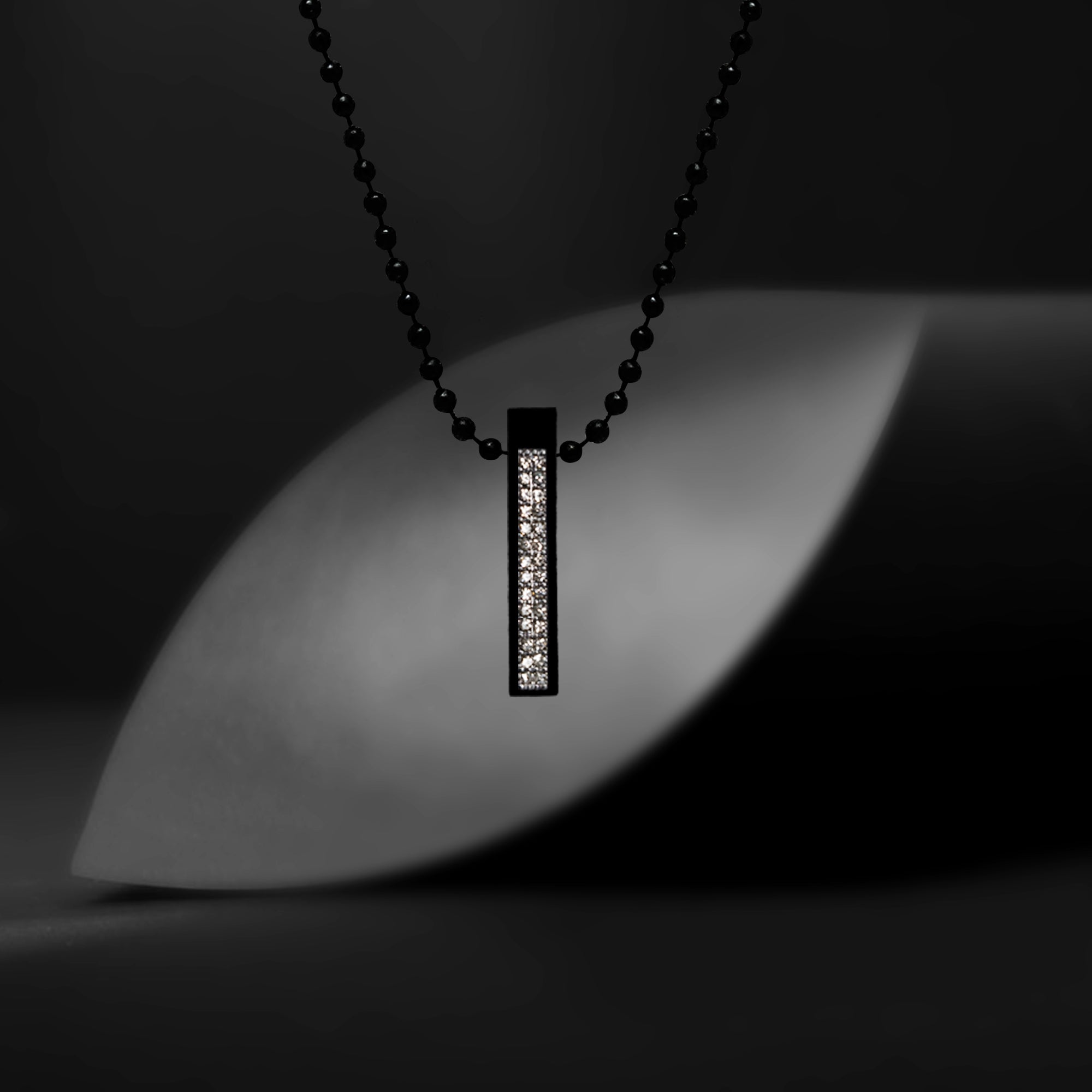 Carlton London Blackstone Men's Pendant - CLJW-30