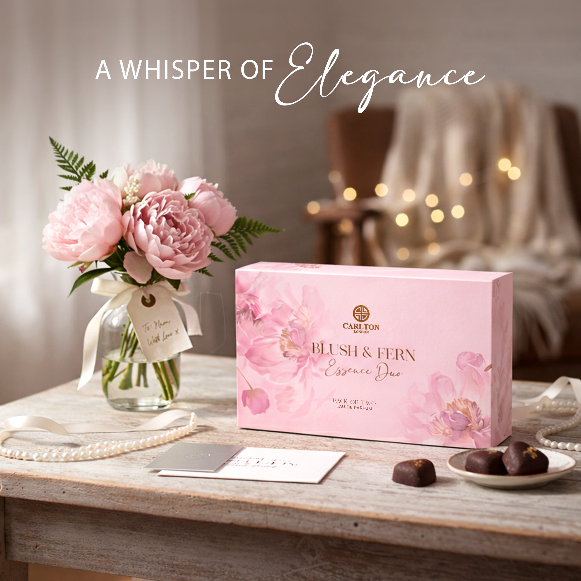 Carlton London Gift Set Women Blush + Fern EDP Perfume, Pack Of 2 - 30ml Each - CLPLG113