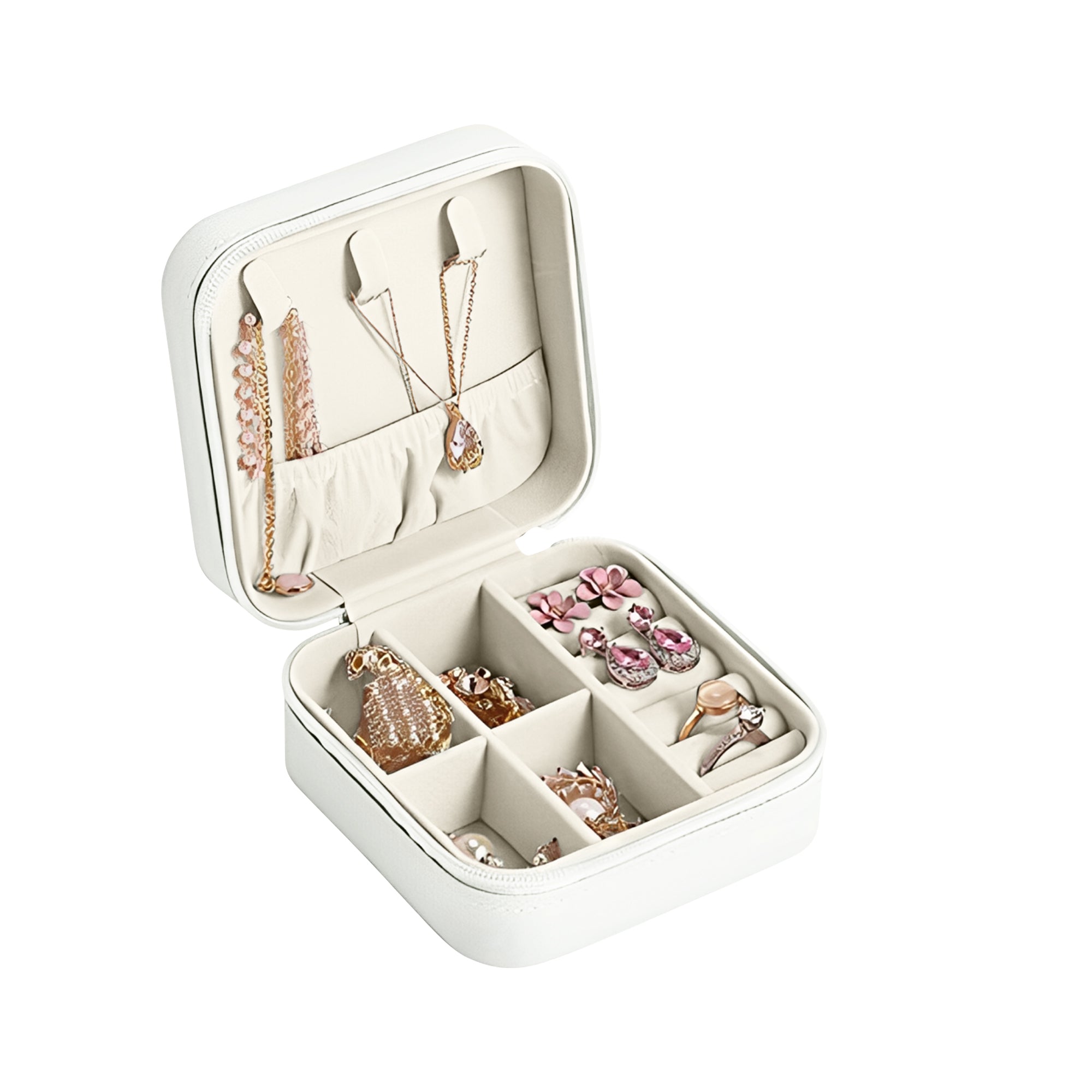Carlton London Mini Jewelry Travel Case