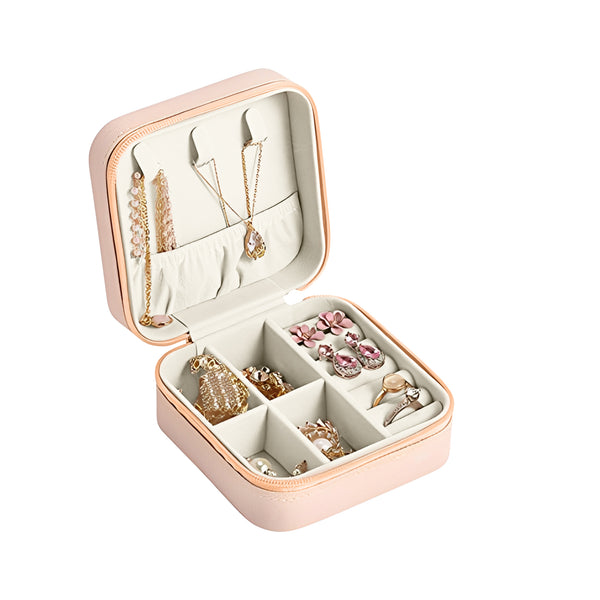 Carlton London Mini Jewelry Travel Case