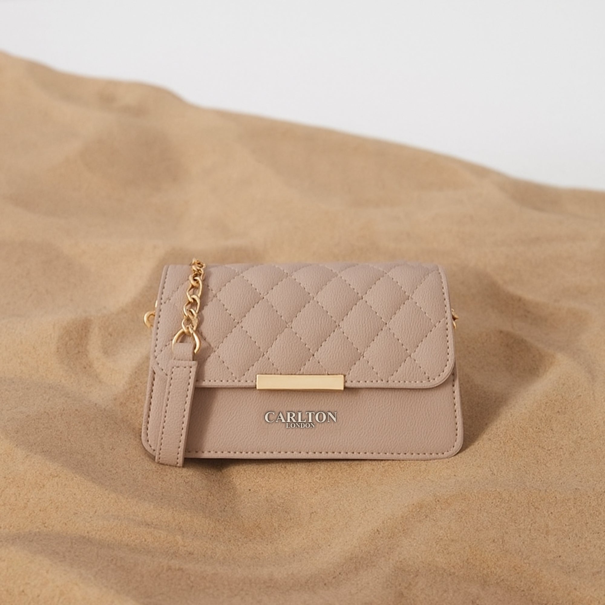 Carlton London Quilted Sling Bag