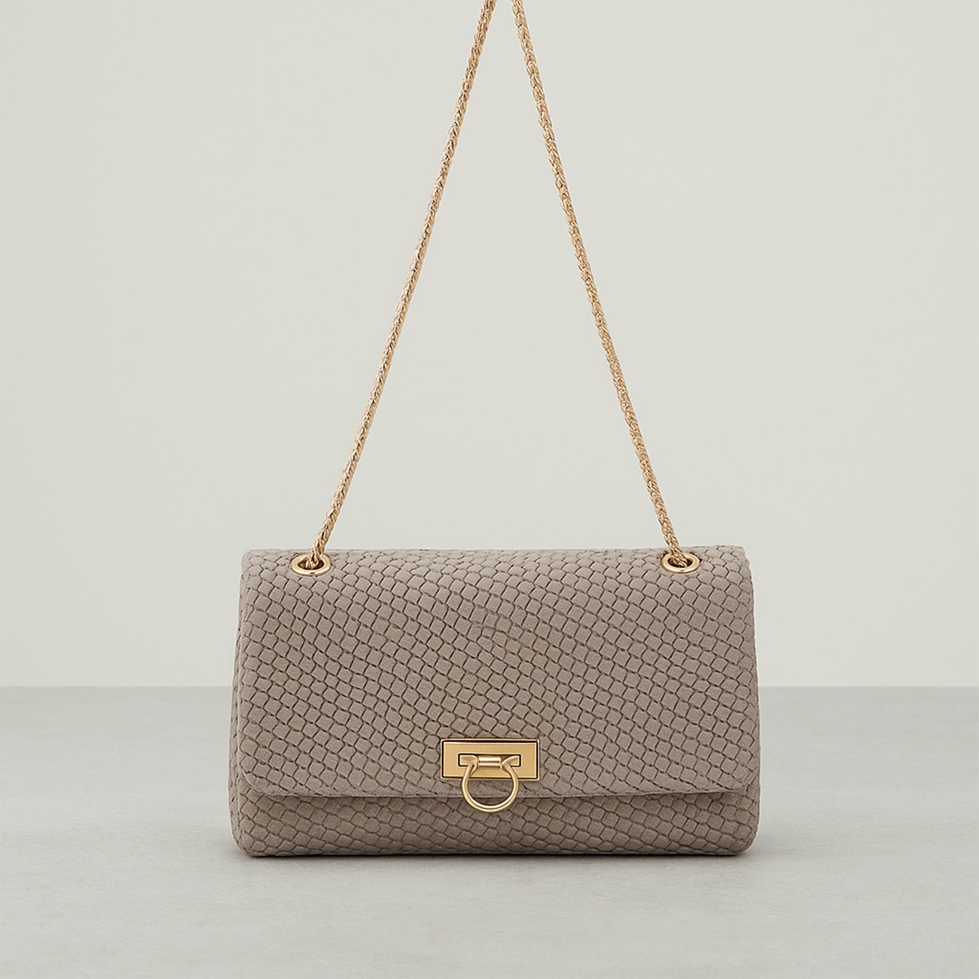 Carlton London Venezia Textured Sling Bag