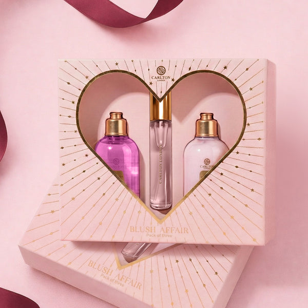 Carlton London Blush Affair Gift Set - Pack of 3