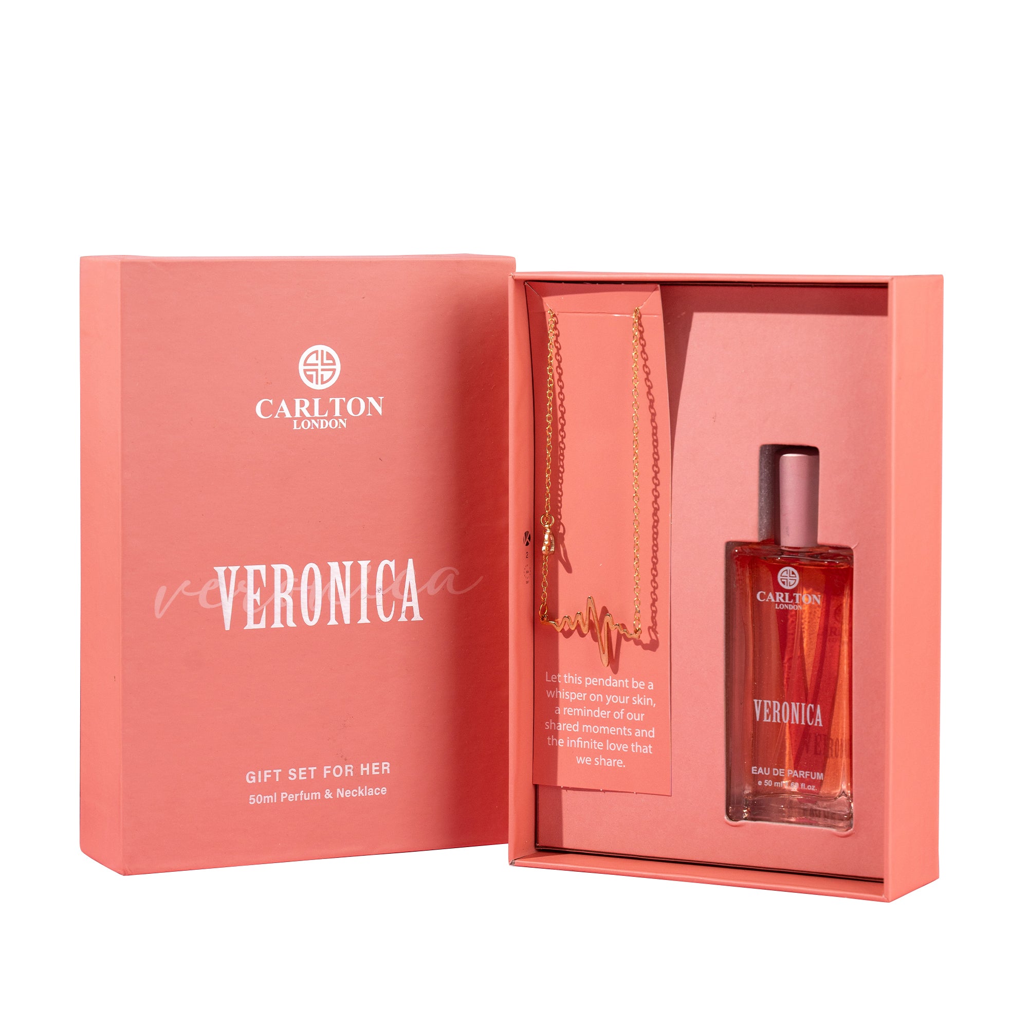 Carlton London Women Gift Set Veronica 50ml with Necklace - CLPLG031