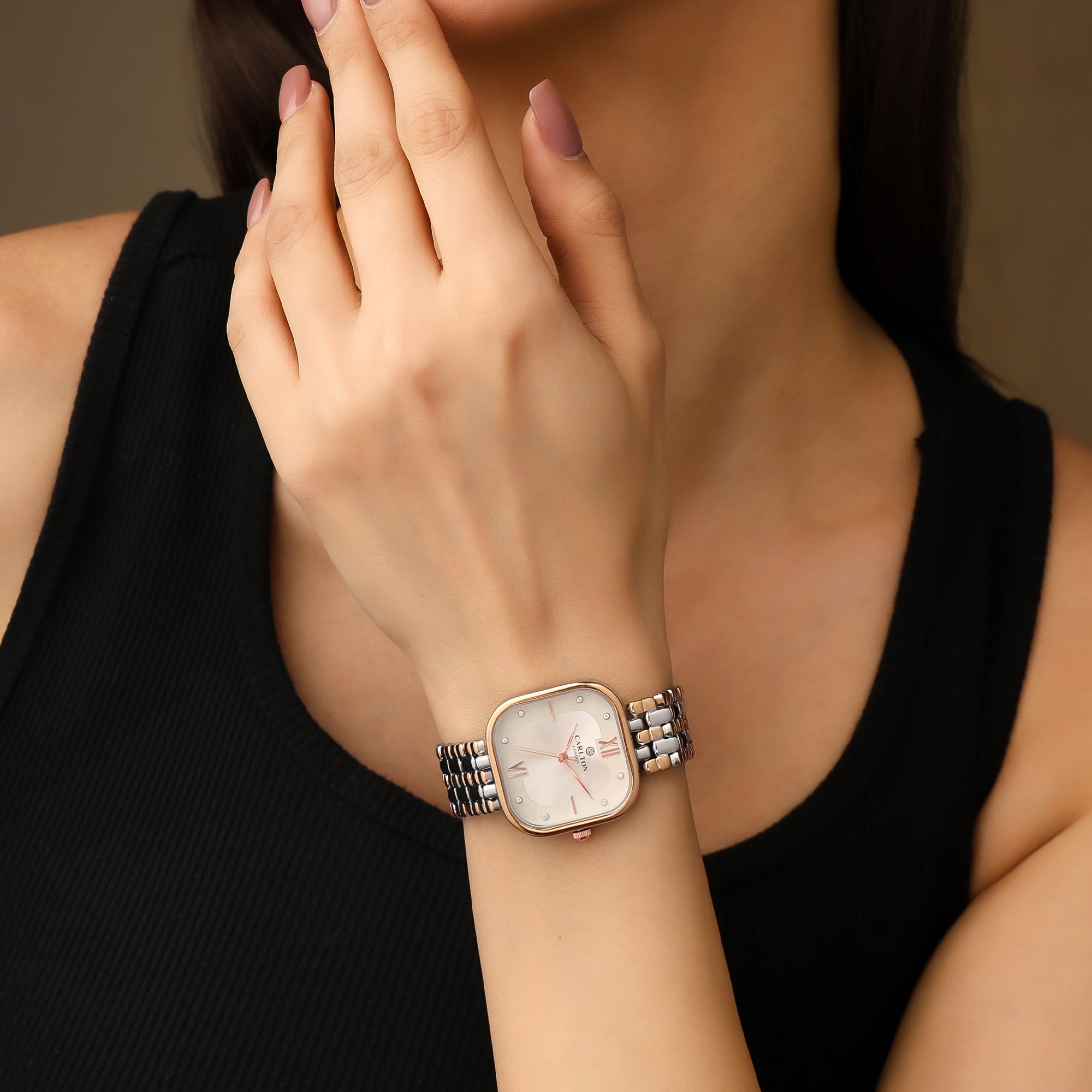 Chelsea: Women White Dial Stainless Steel Watch - CHELWHT-A1