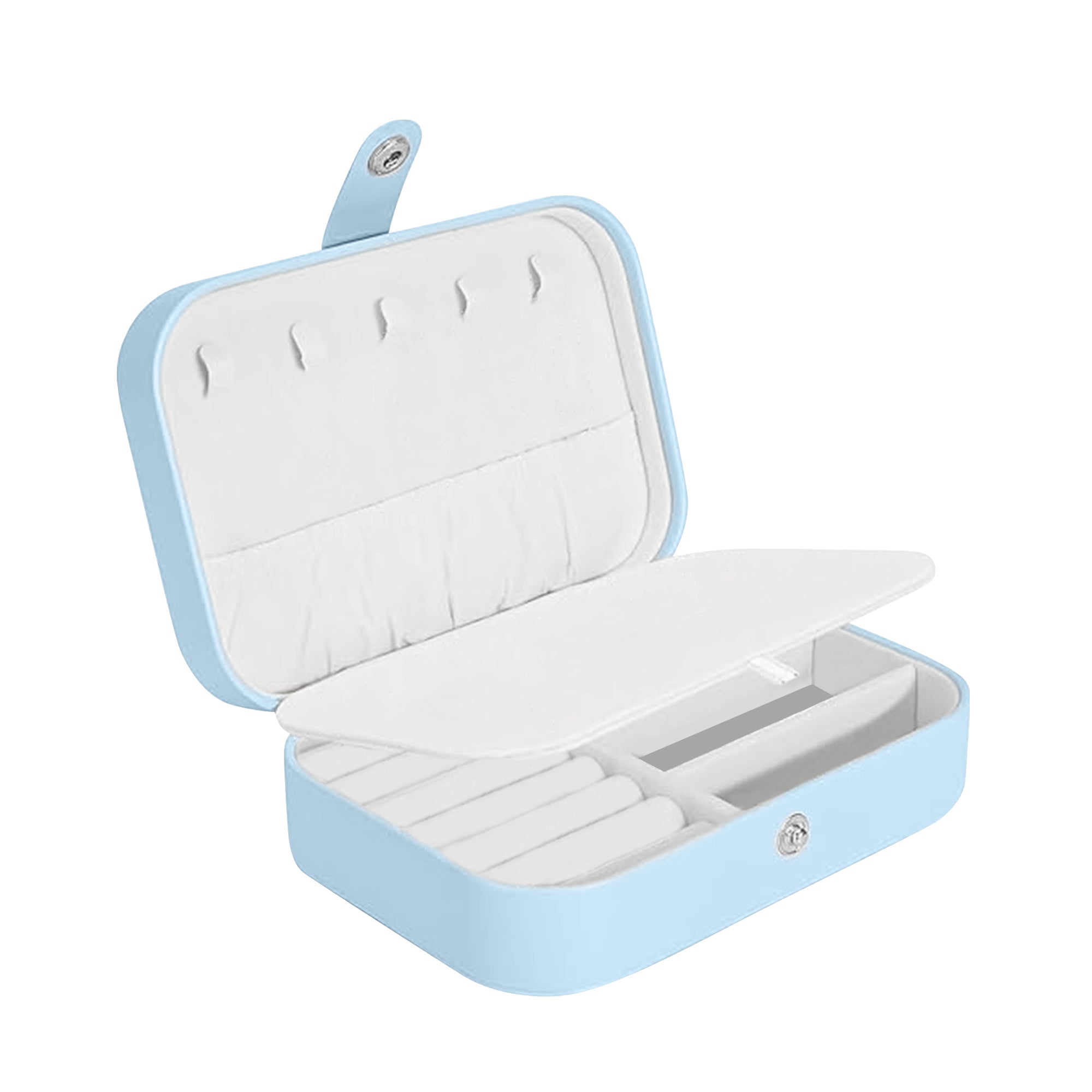 Carlton London PU Jewelry Travel Case