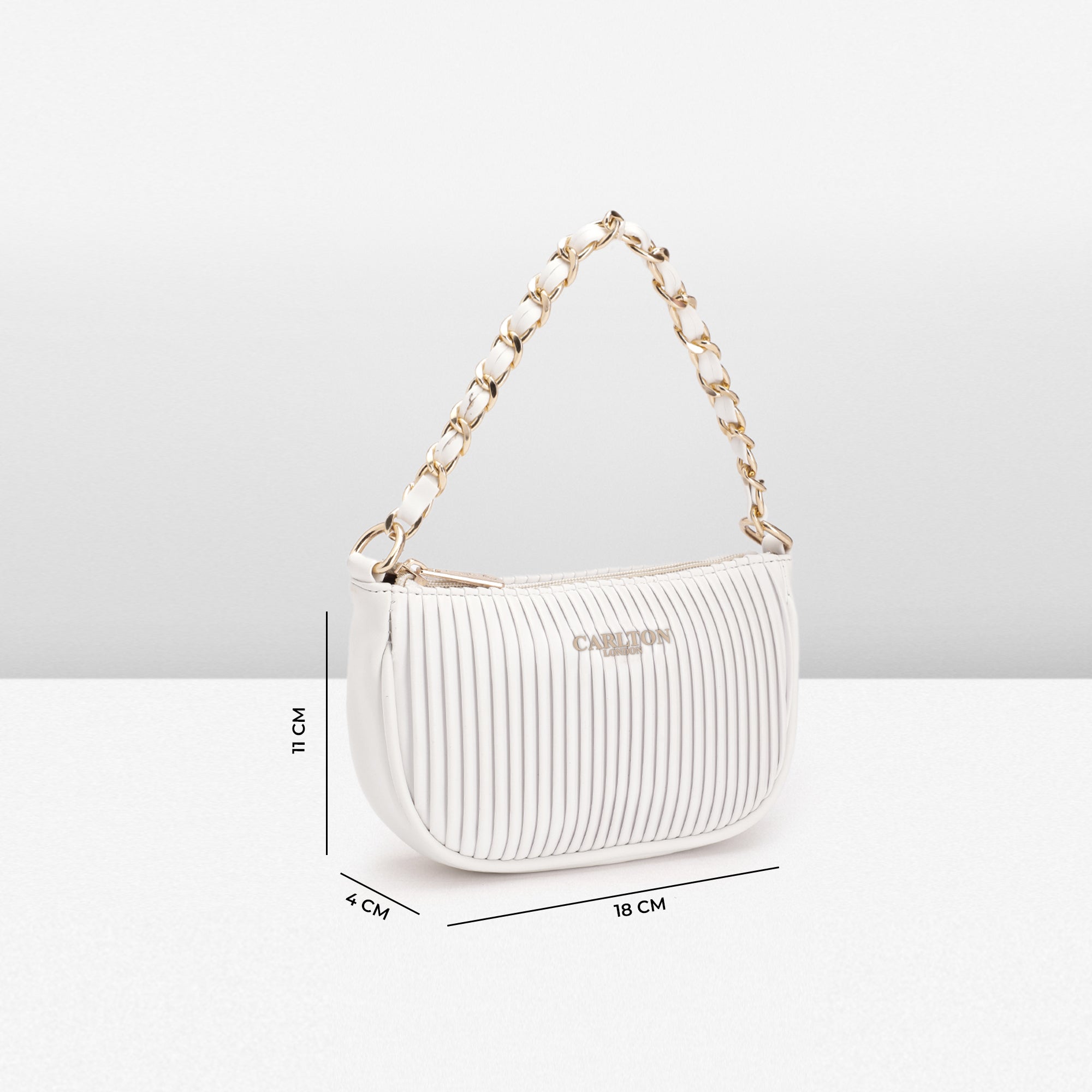Carlton London Stella Textured Sling Bag