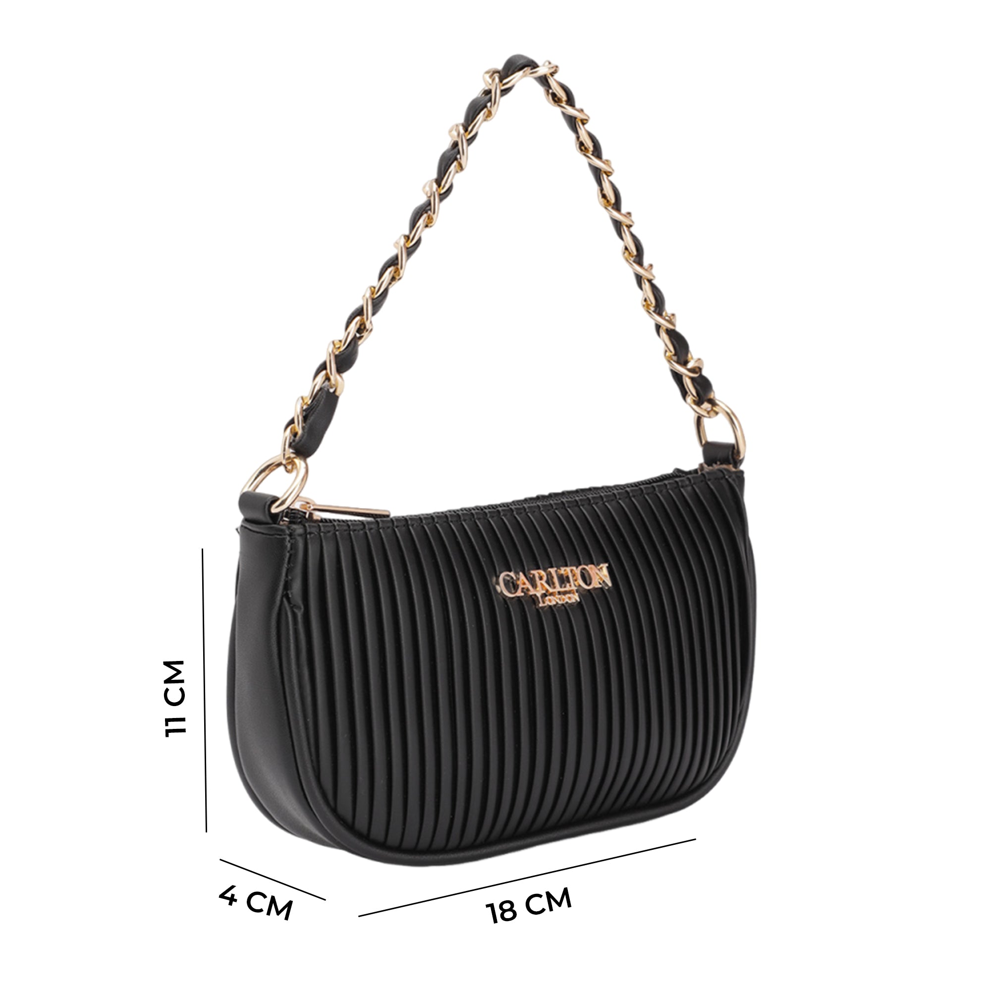 Carlton London Stella Textured Sling Bag
