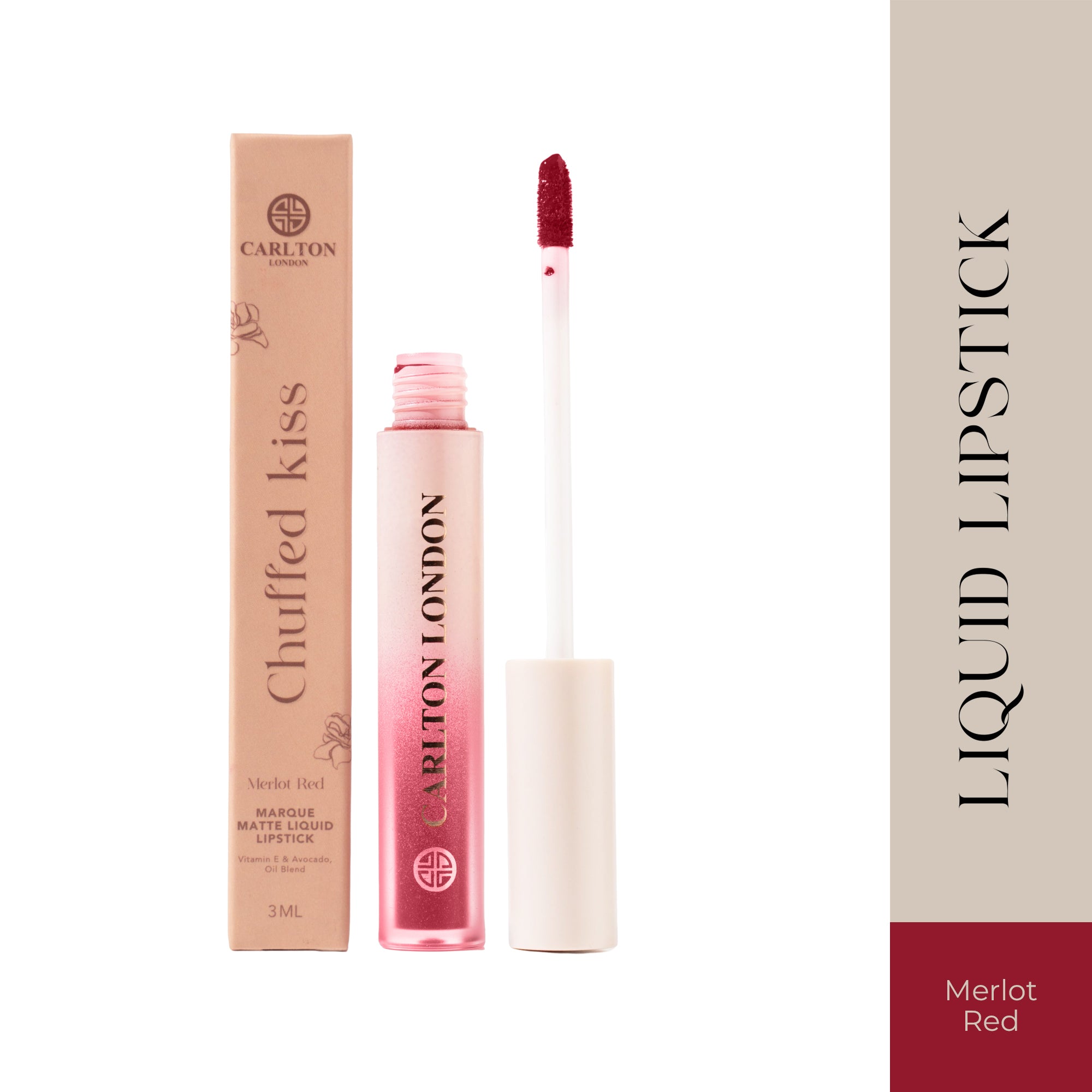 Marque Matte Liquid Lipstick (Merlot Red)