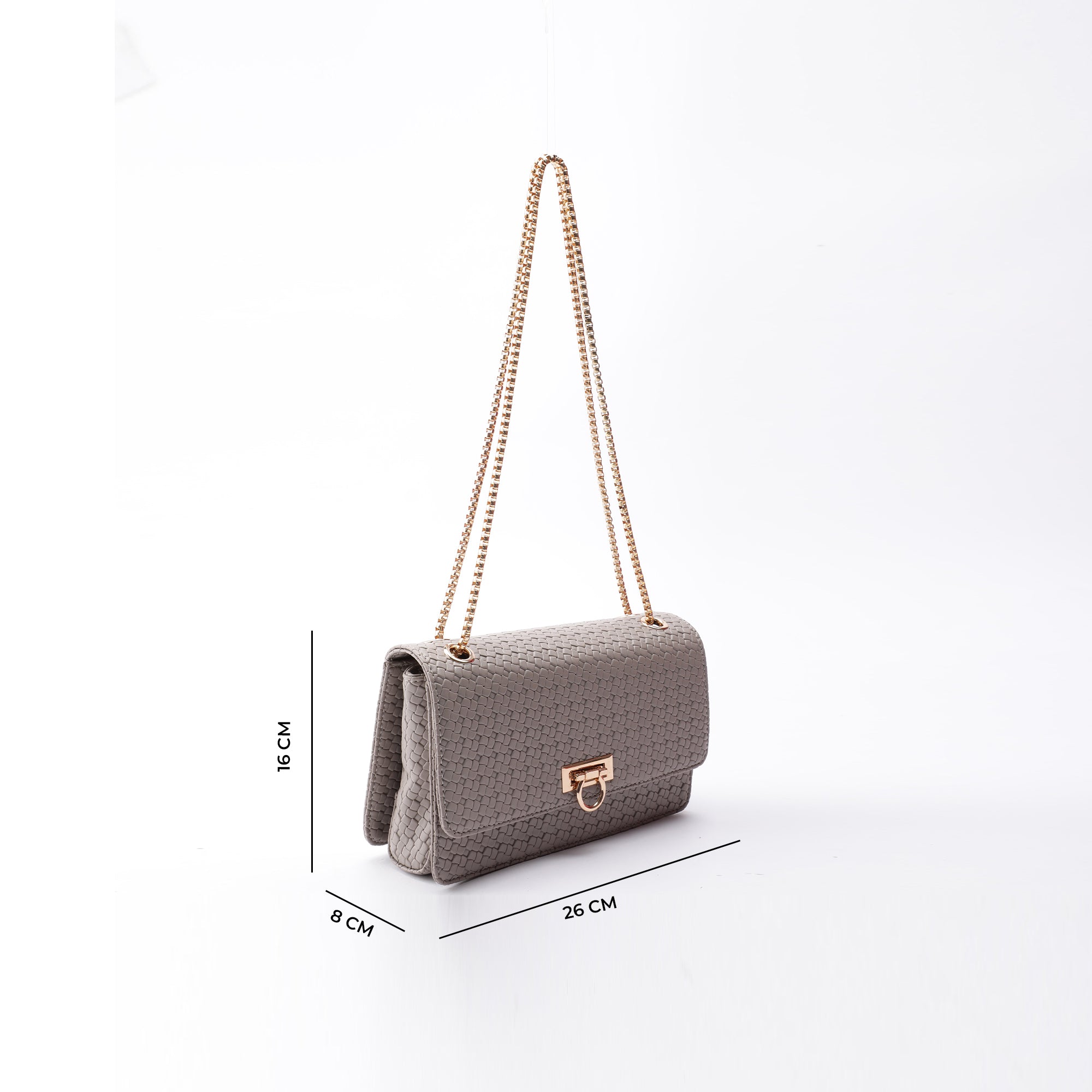 Carlton London Venezia Textured Sling Bag