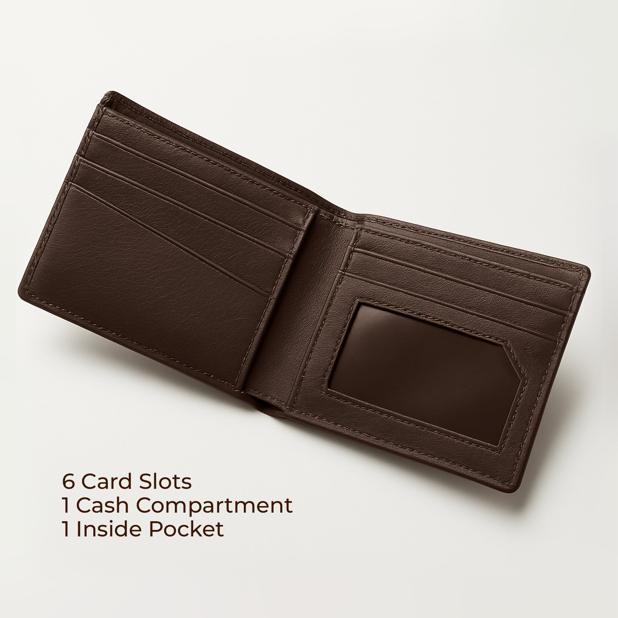 Carlton London Men Belt & Wallet Combo -Brown