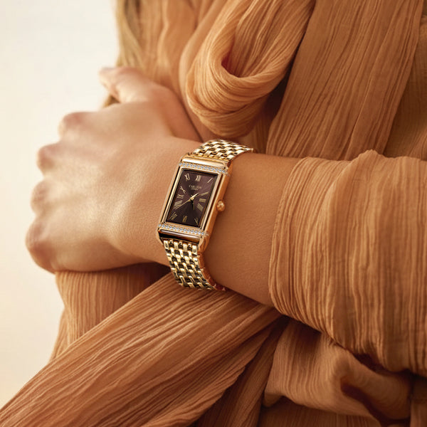 Carlton London Women Amara Brown Analog Watch CL-AM-BRW