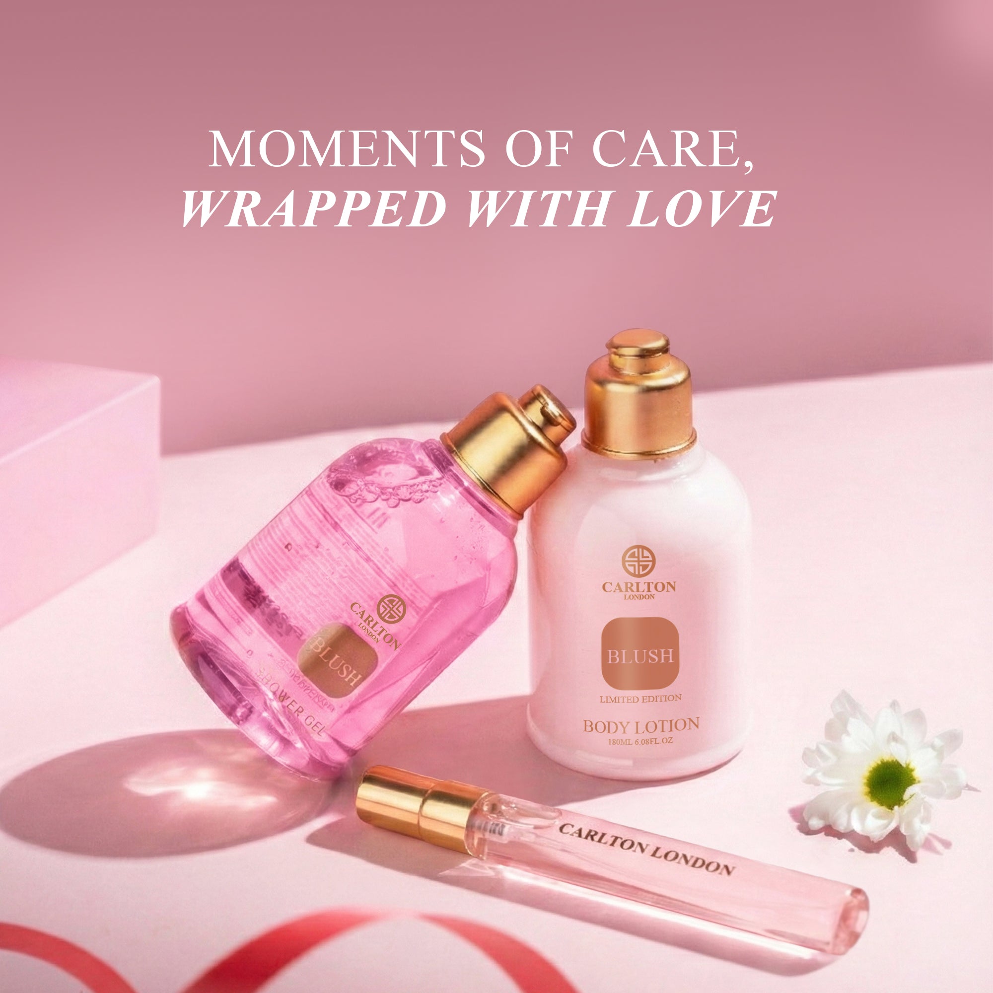 Carlton London Blush Affair Gift Set Pack of 3 - CLPLG114