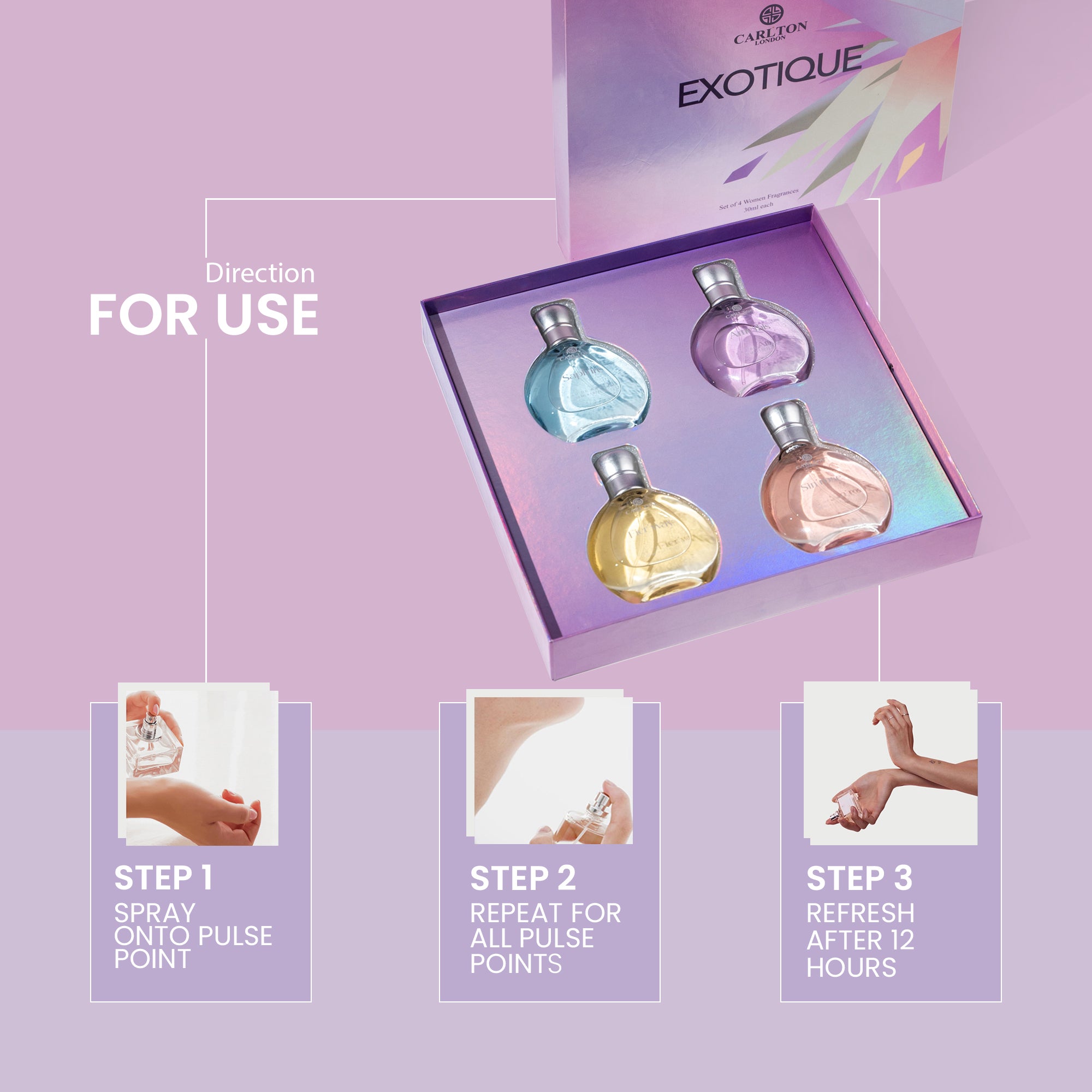 EXOTIQUE WOMEN GIFT SET