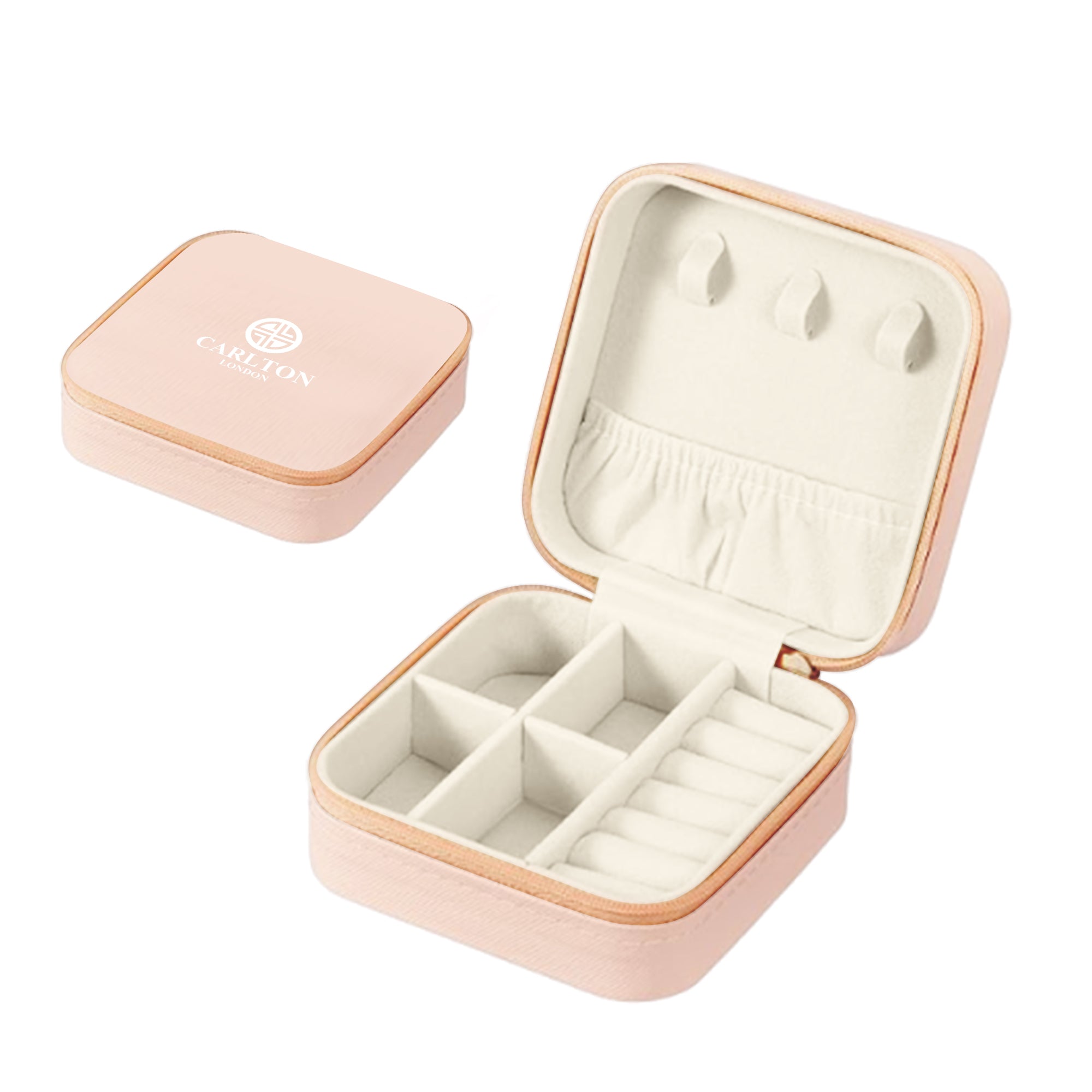 Carlton London Mini Jewelry Travel Case