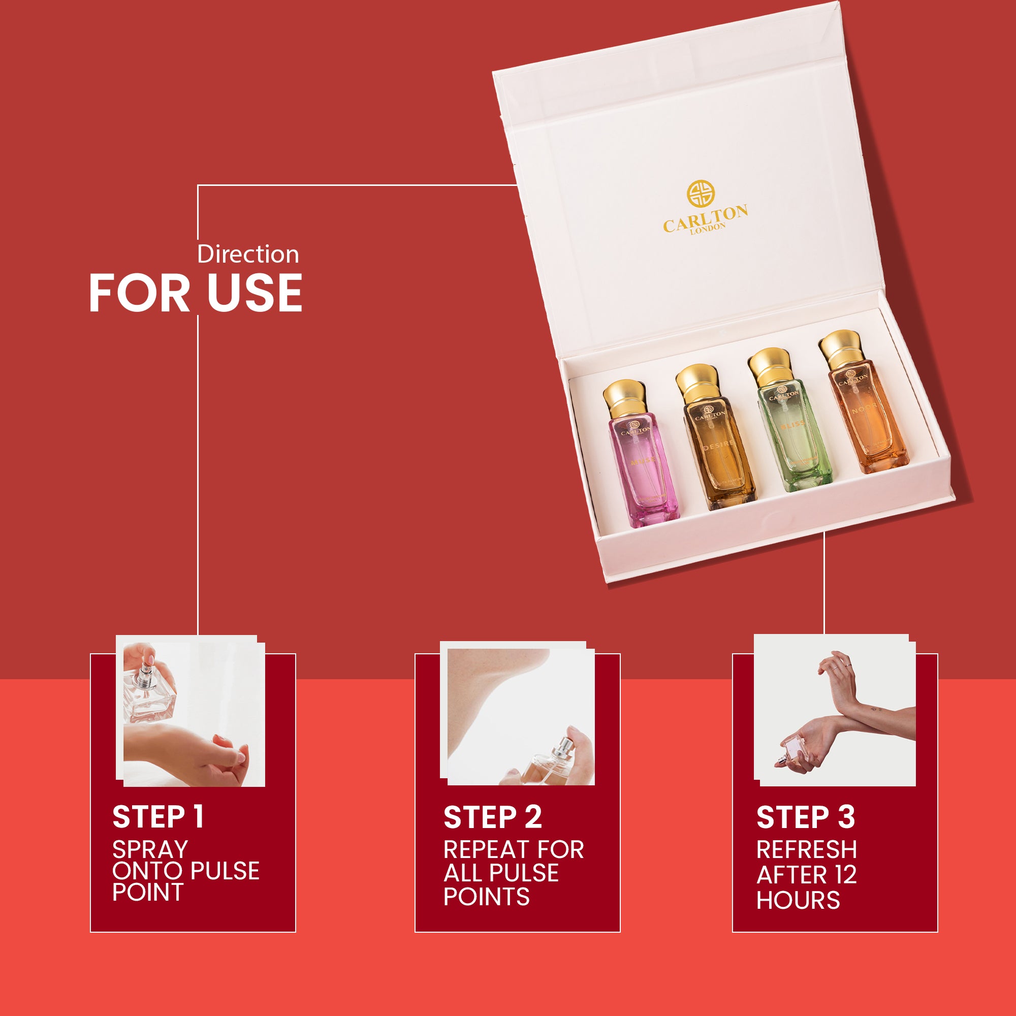FANTASY WOMEN GIFT SET OF FOUR