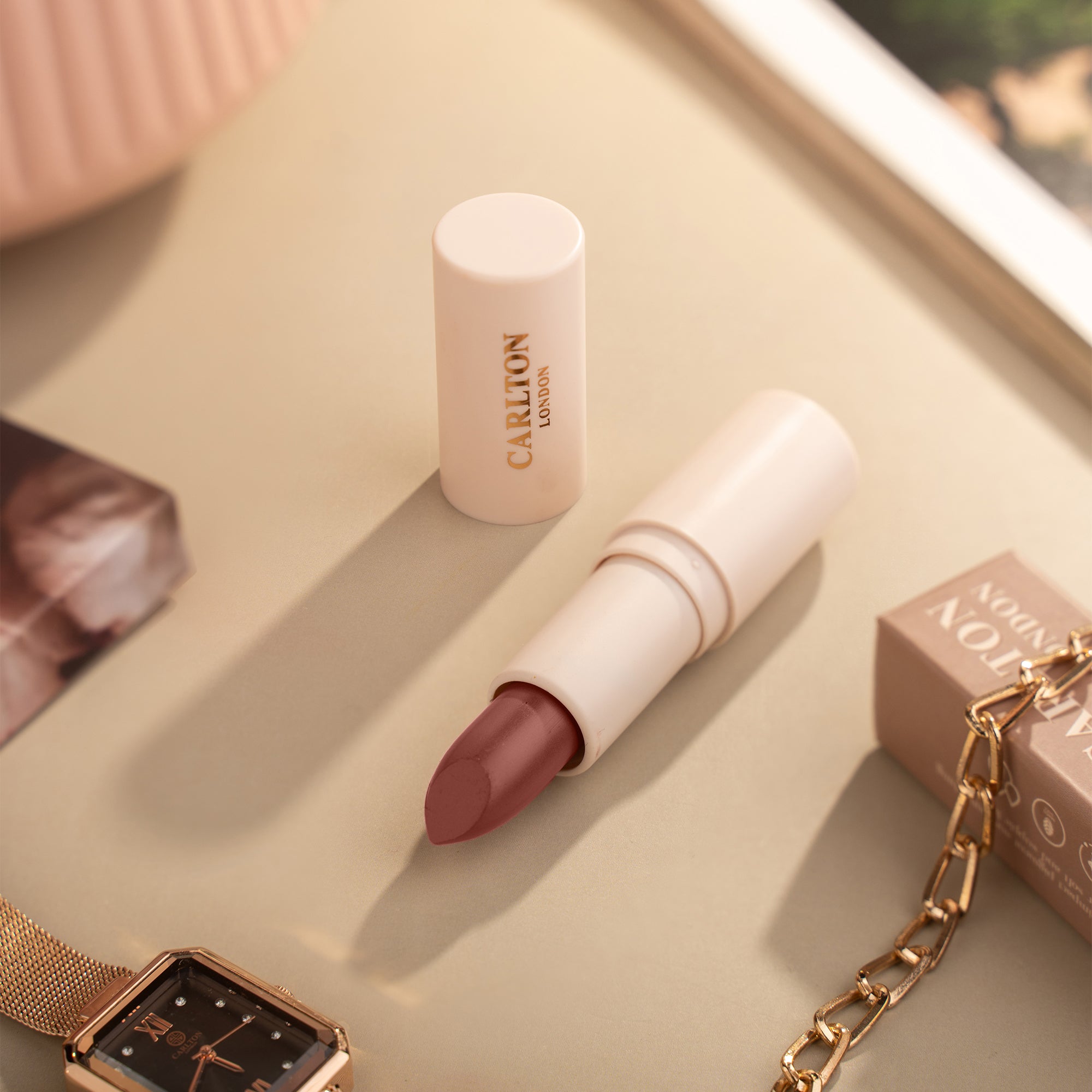 Velvet Satin Bullet Lipstick (Camellia)