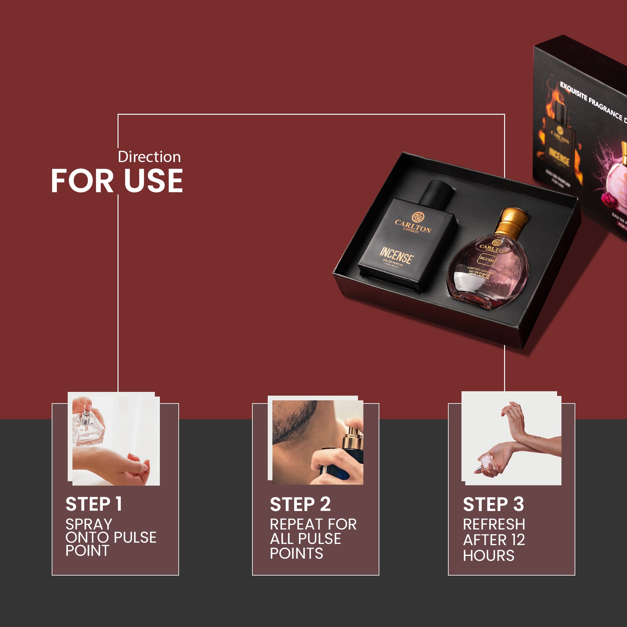 Exquisite: A Pack of 2 Unisex Eau de Parfum