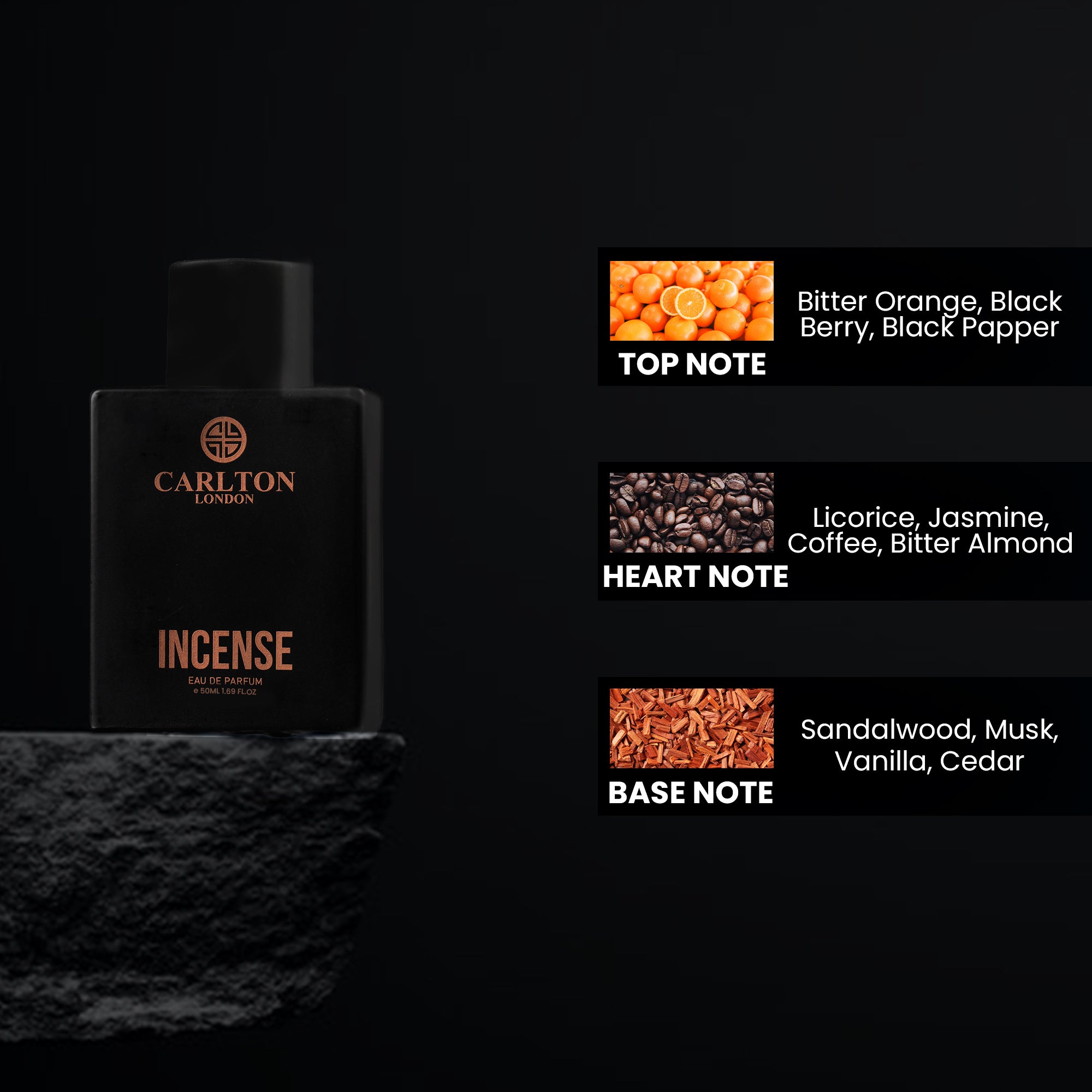 Incense: Men's Eau de Parfum (50ml)