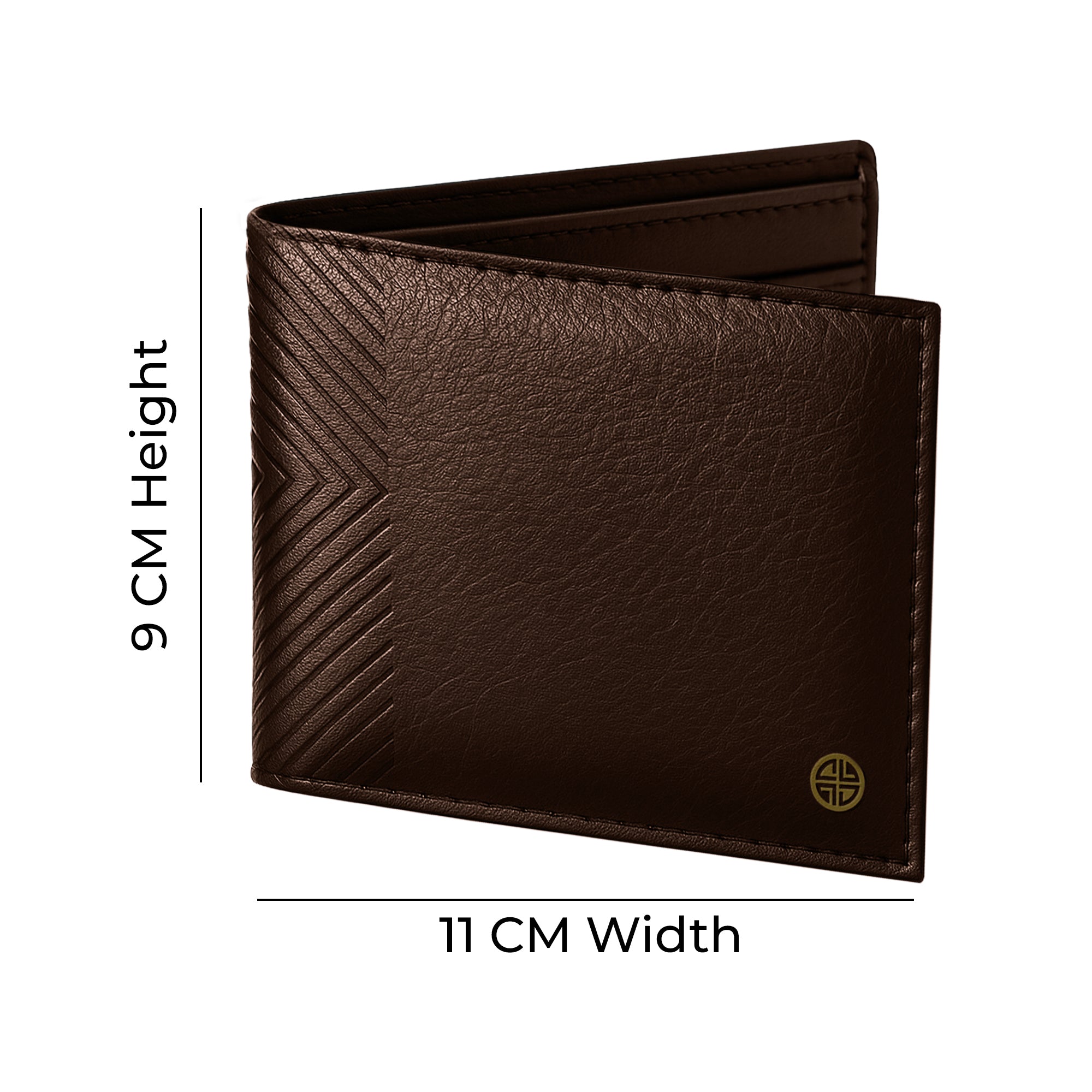 Carlton London Men Belt & Wallet Combo -Brown