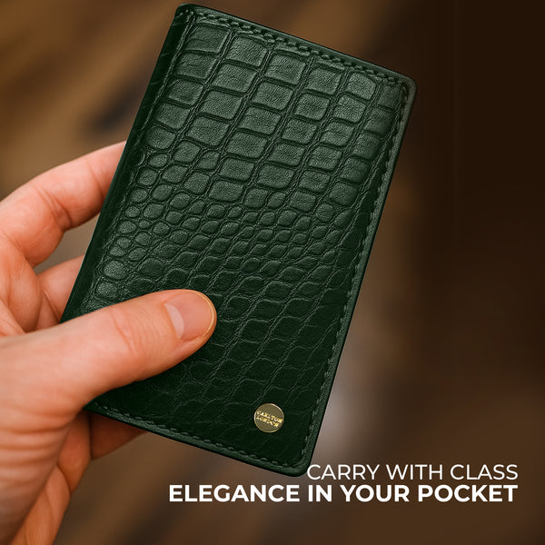 Carlton London Luxe Line Card Holder