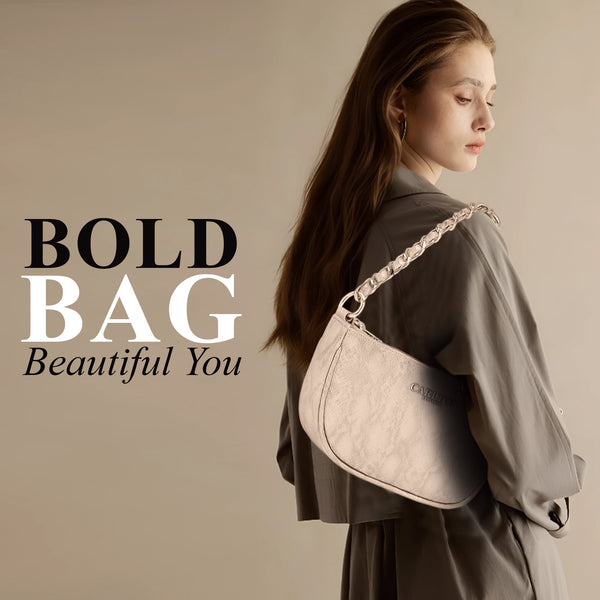 Carlton London Raffaella Textured Sling Bag