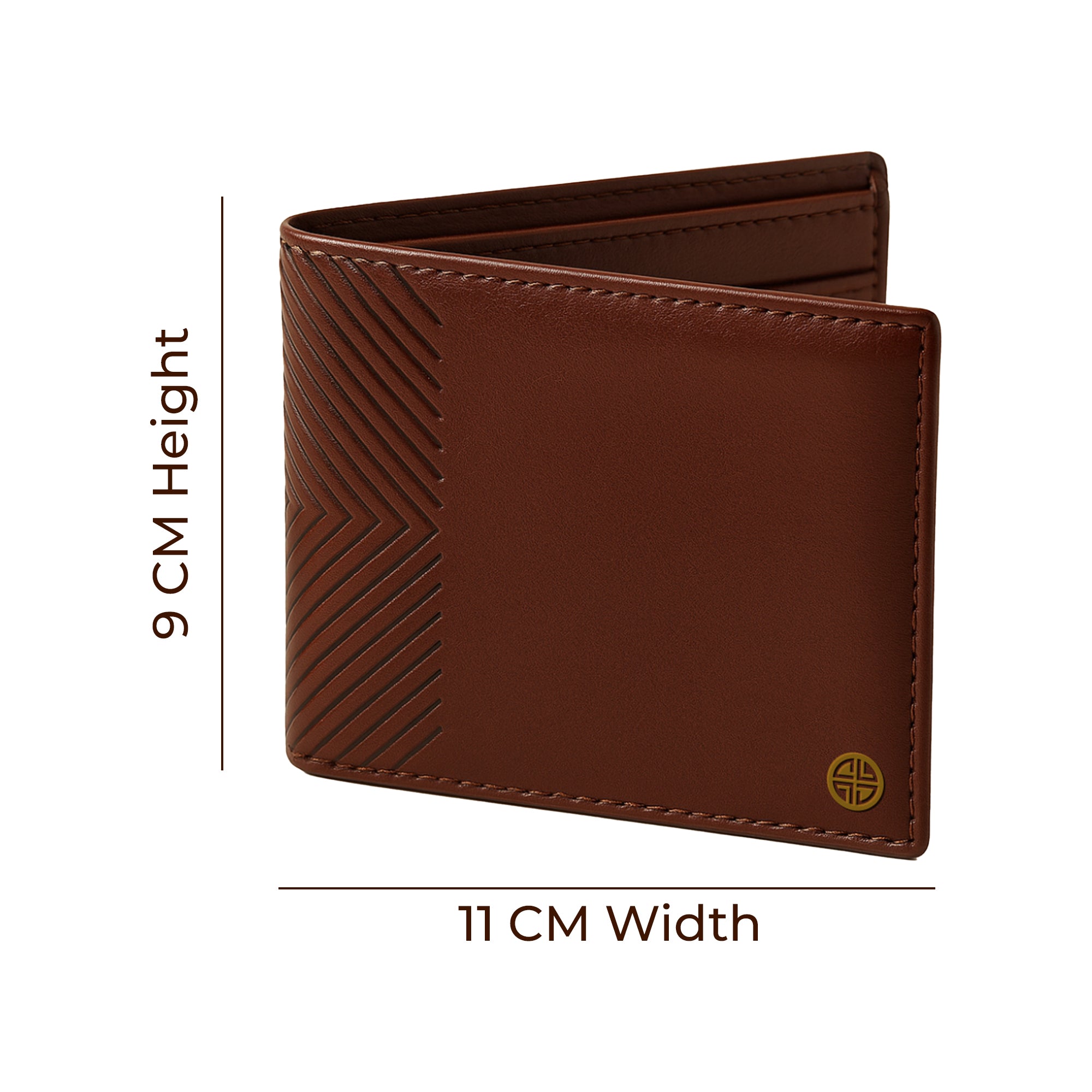 Carlton London Men Belt & Wallet Combo -Brown