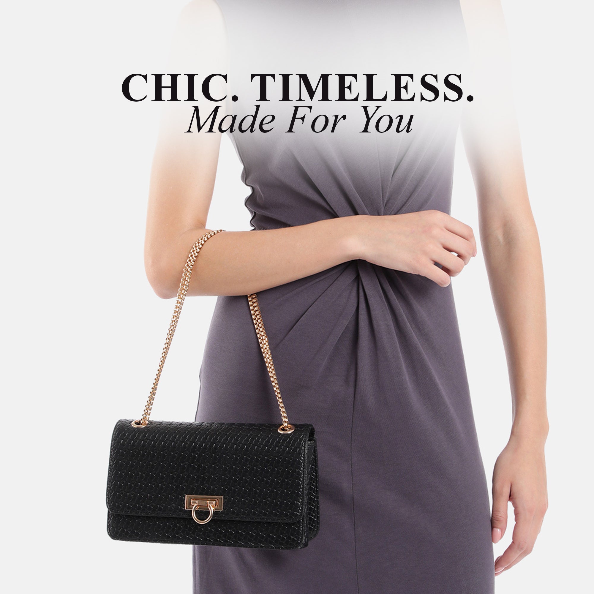 Carlton London Venezia Textured Sling Bag