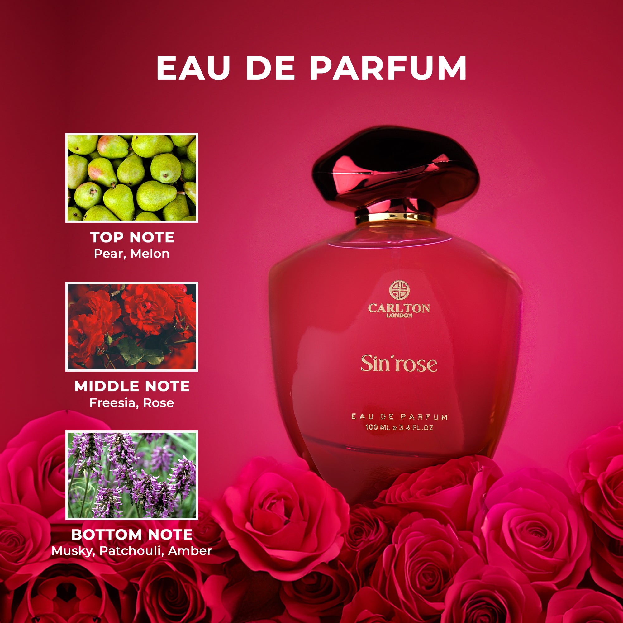 Sin’rose: Women's Eau de Parfum