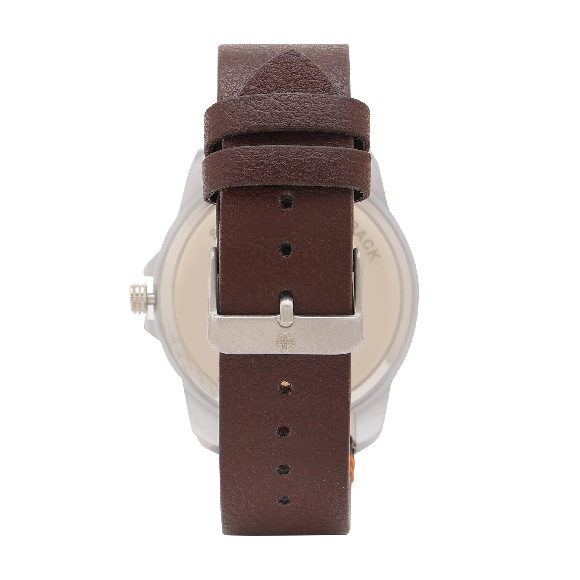 Duke Men Brown Leather Analog Watch
