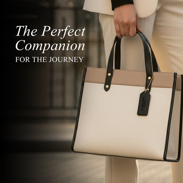 Carlton London Estella Multicolor Textured Tote Bag - CLHB-08