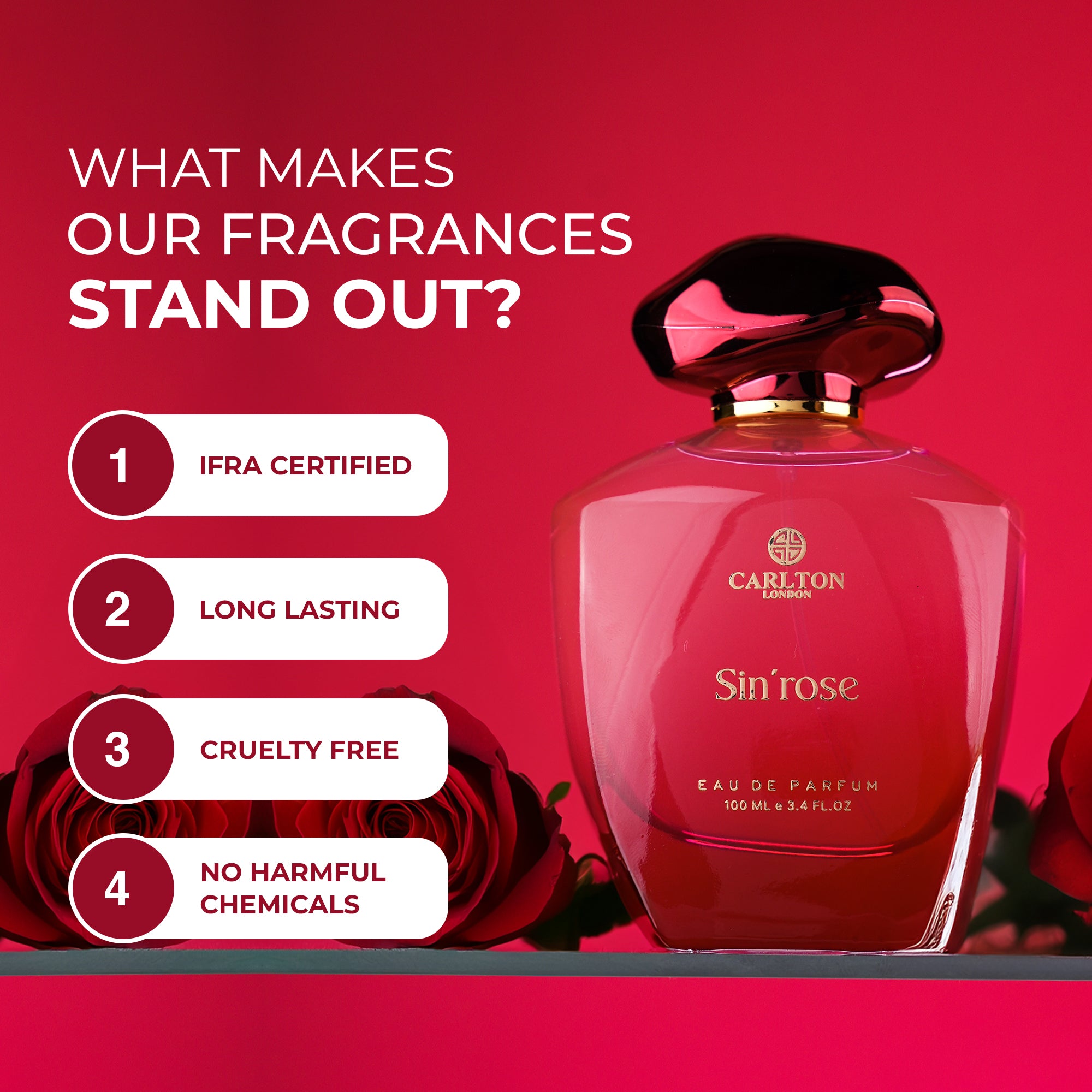 Sin’rose: Women's Eau de Parfum