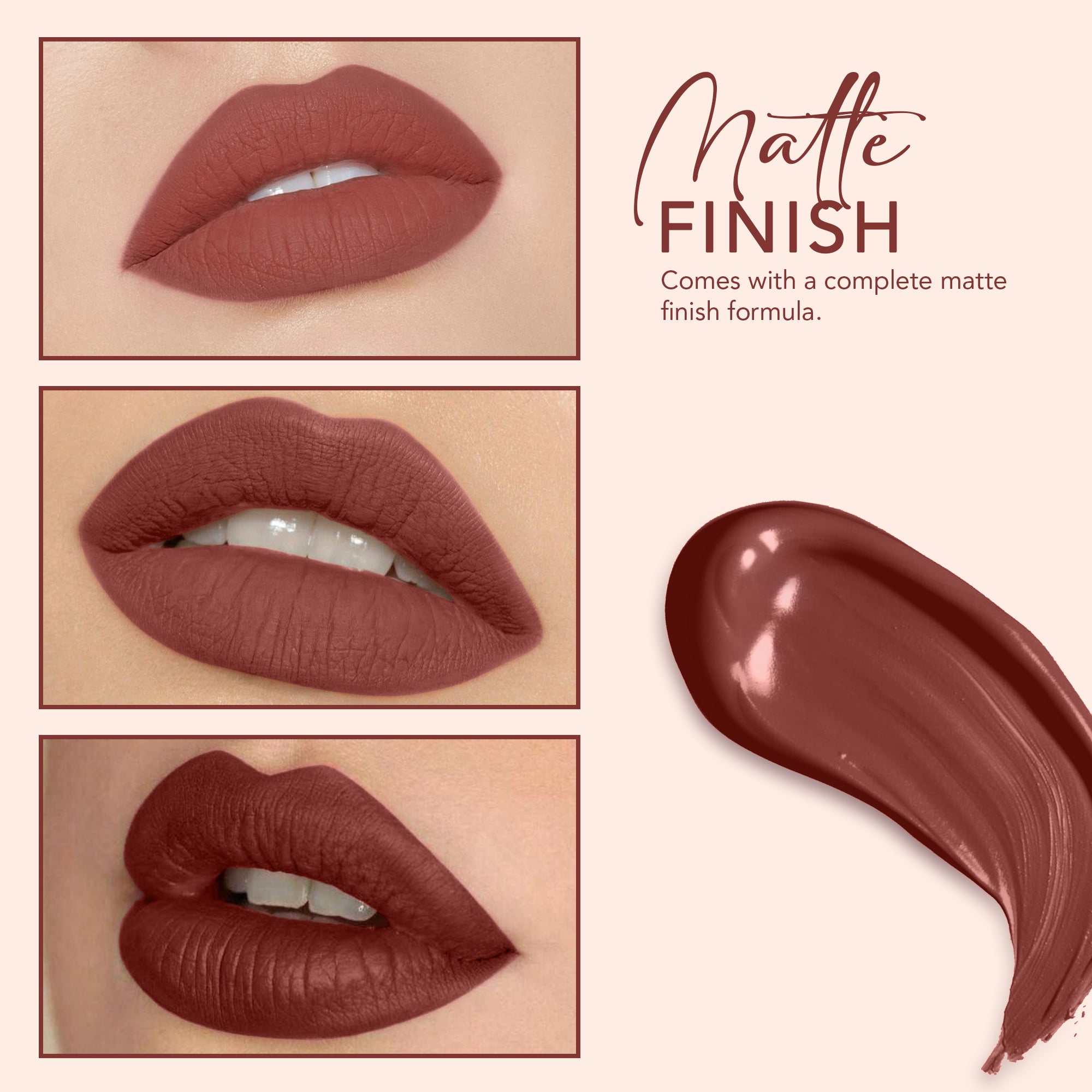 Marque Matte Liquid Lipstick (Nutella Kiss)