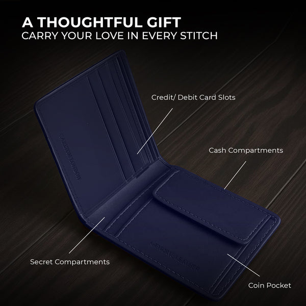 Carlton London Classic Men's Leather Wallet