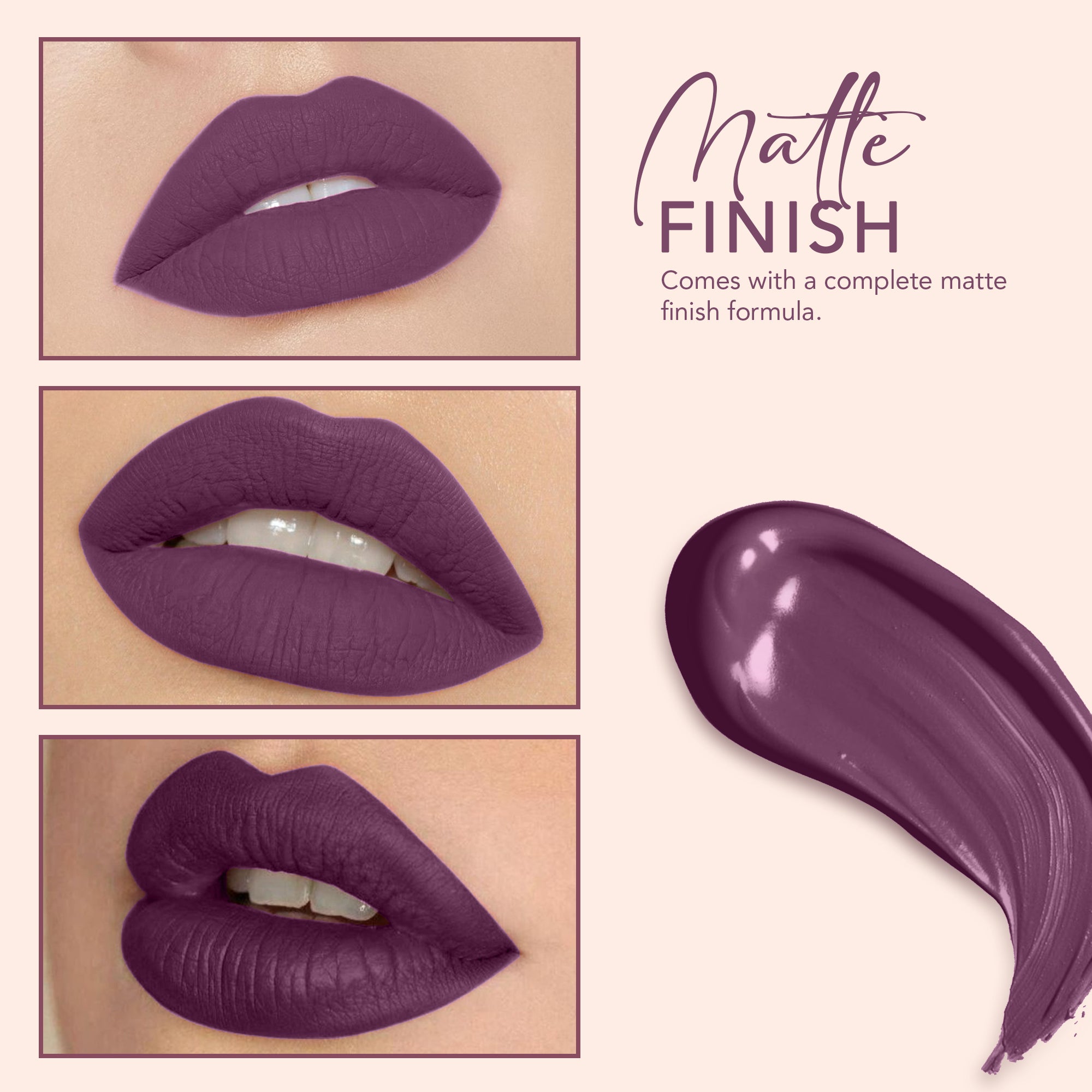 Marque Matte Liquid Lipstick (Burnt Berries)