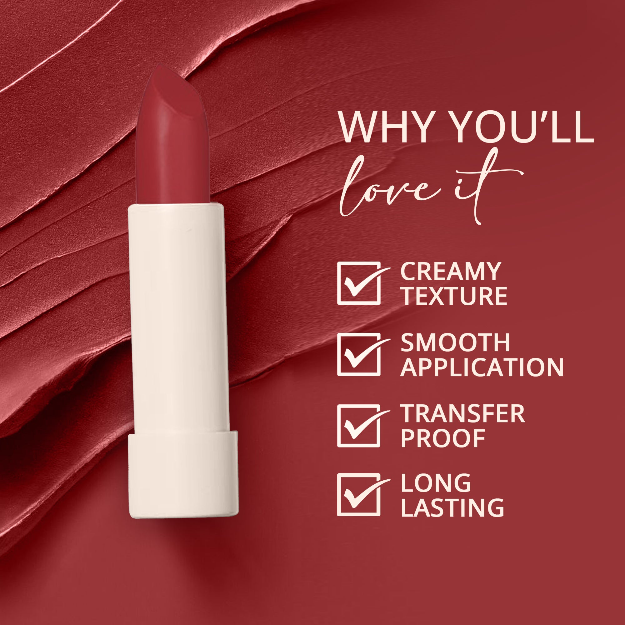 Creamy Matte Bullet Lipstick (OG Berry)