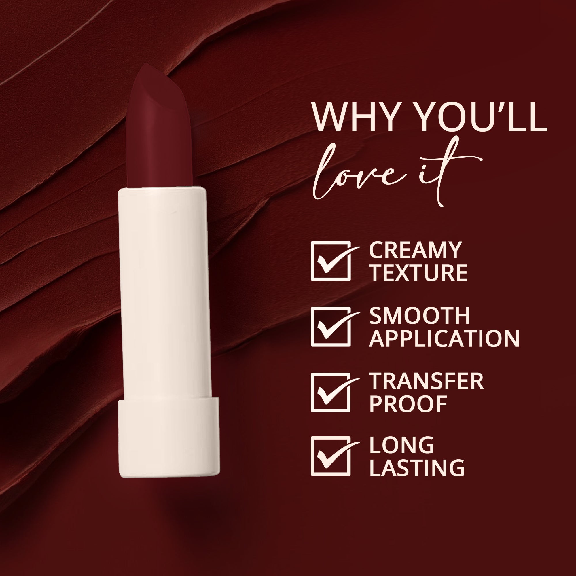 Creamy Matte Bullet Lipstick (Chai Latte)