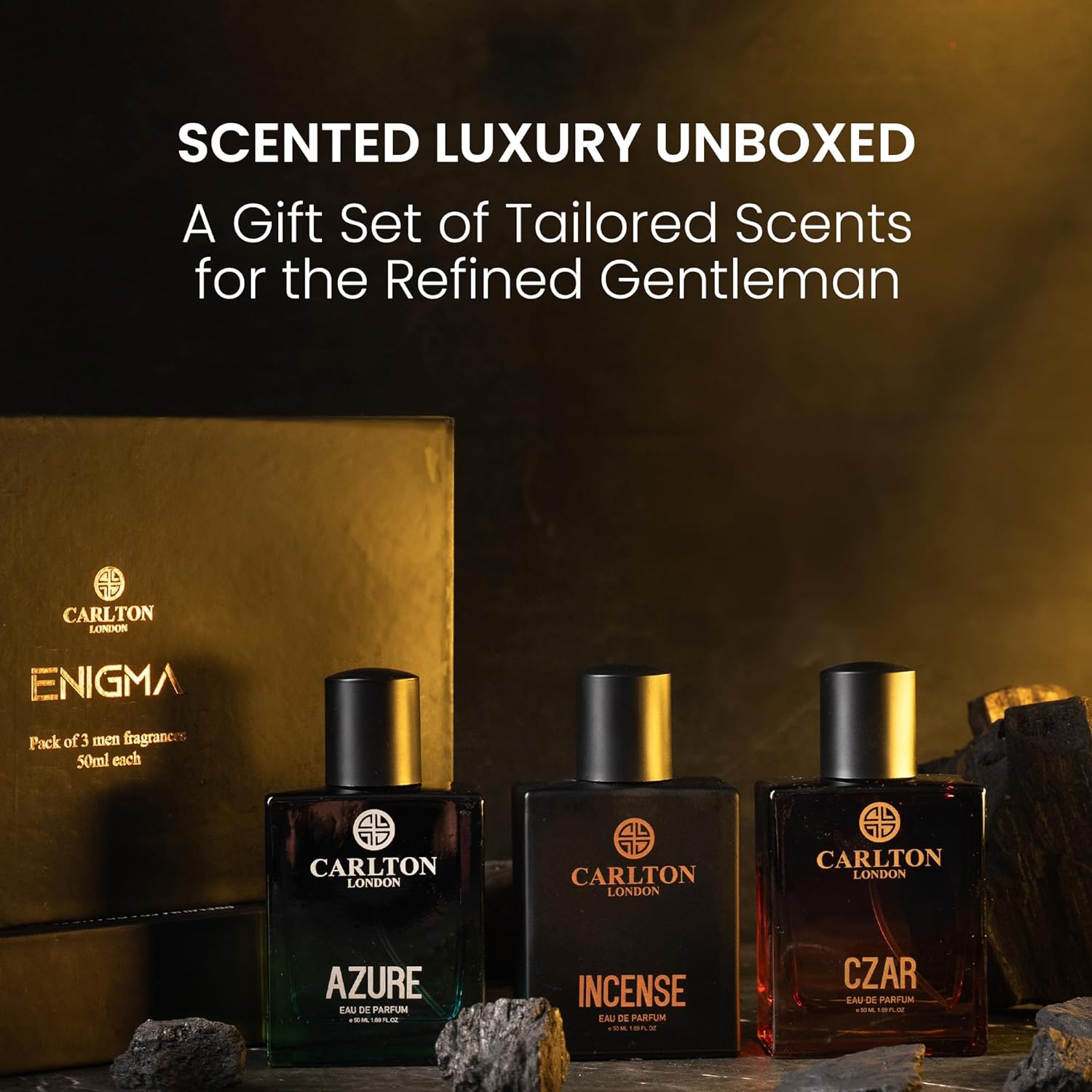 Enigma - Men's Eau de Parfum (Pack of 3) - CLPLG014