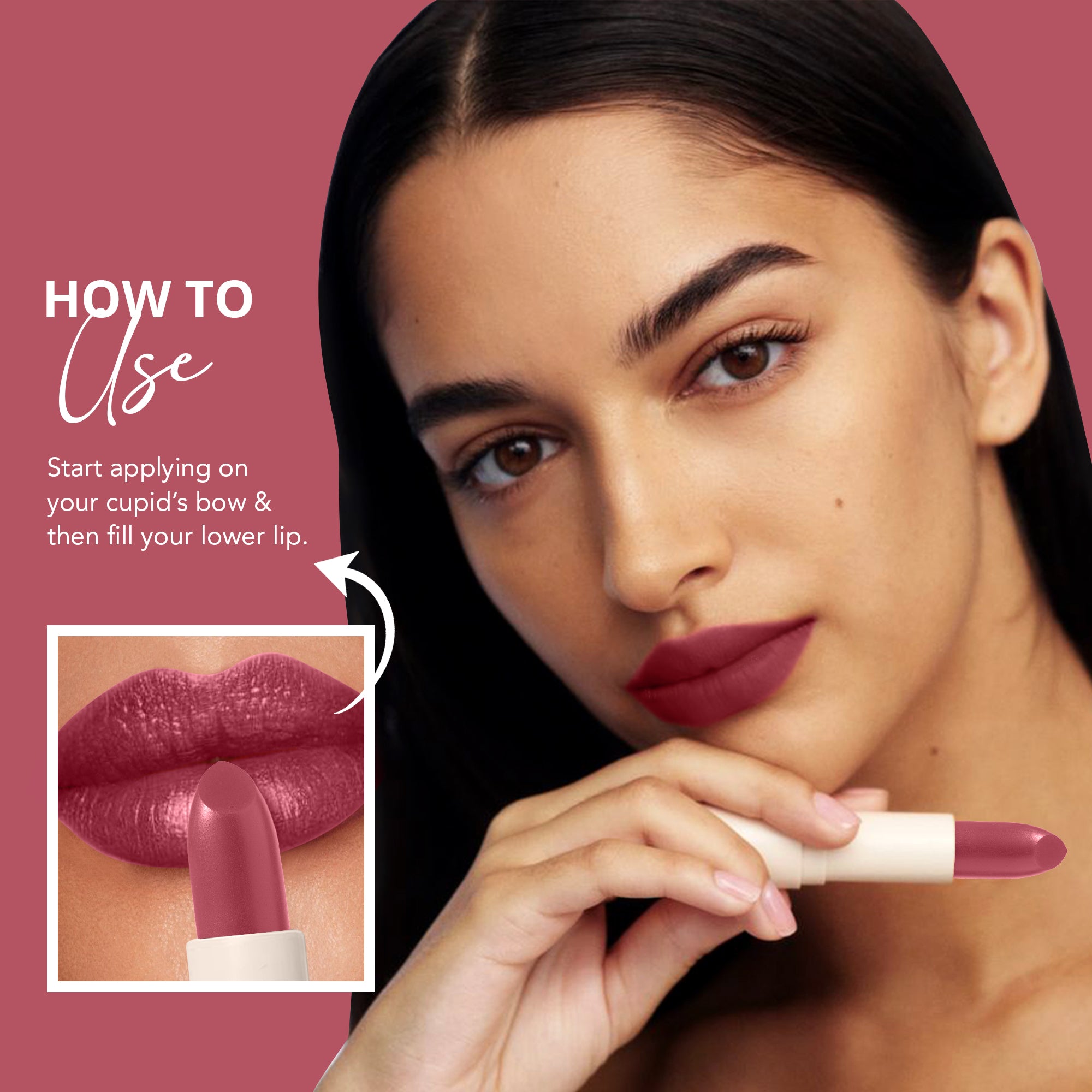 Velvet Satin Bullet Lipstick (Dirty Peach)