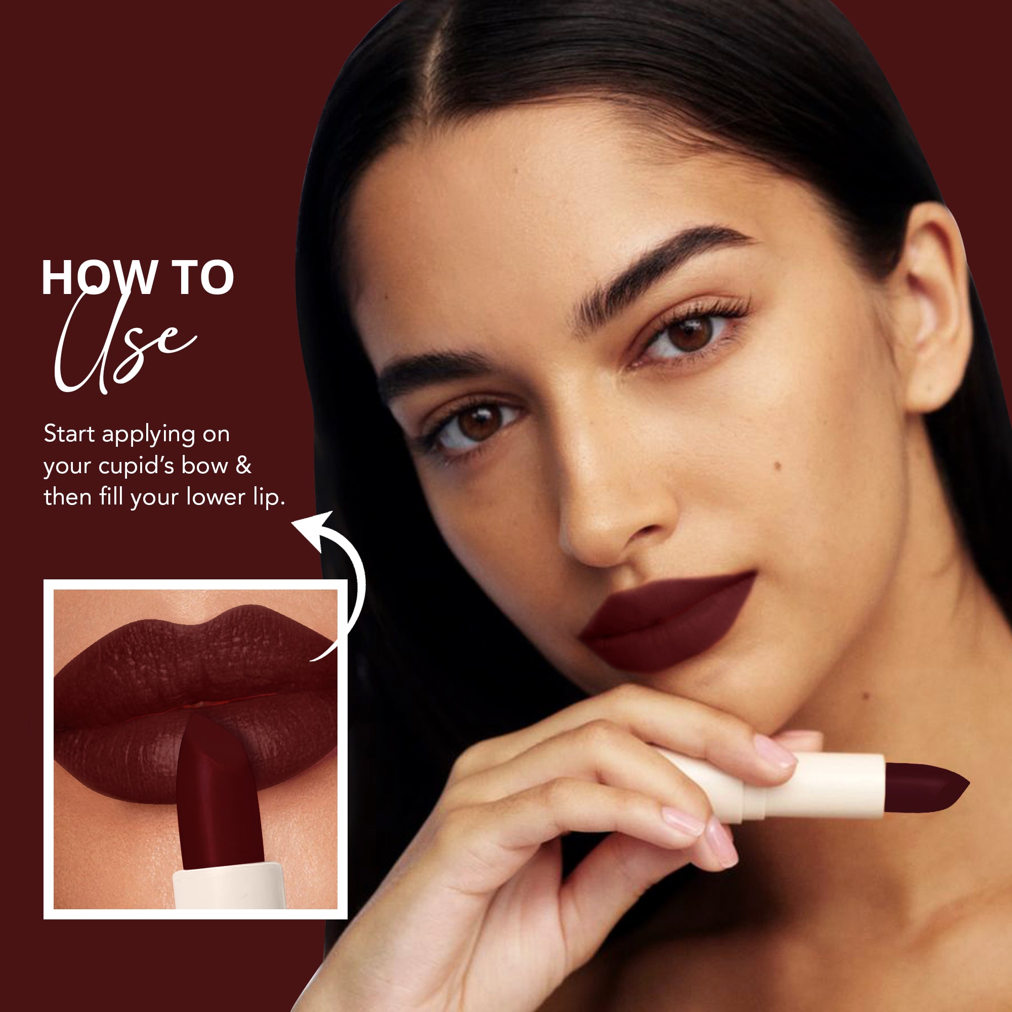 Velvet Satin Bullet Lipstick (Pumpkin Spice)