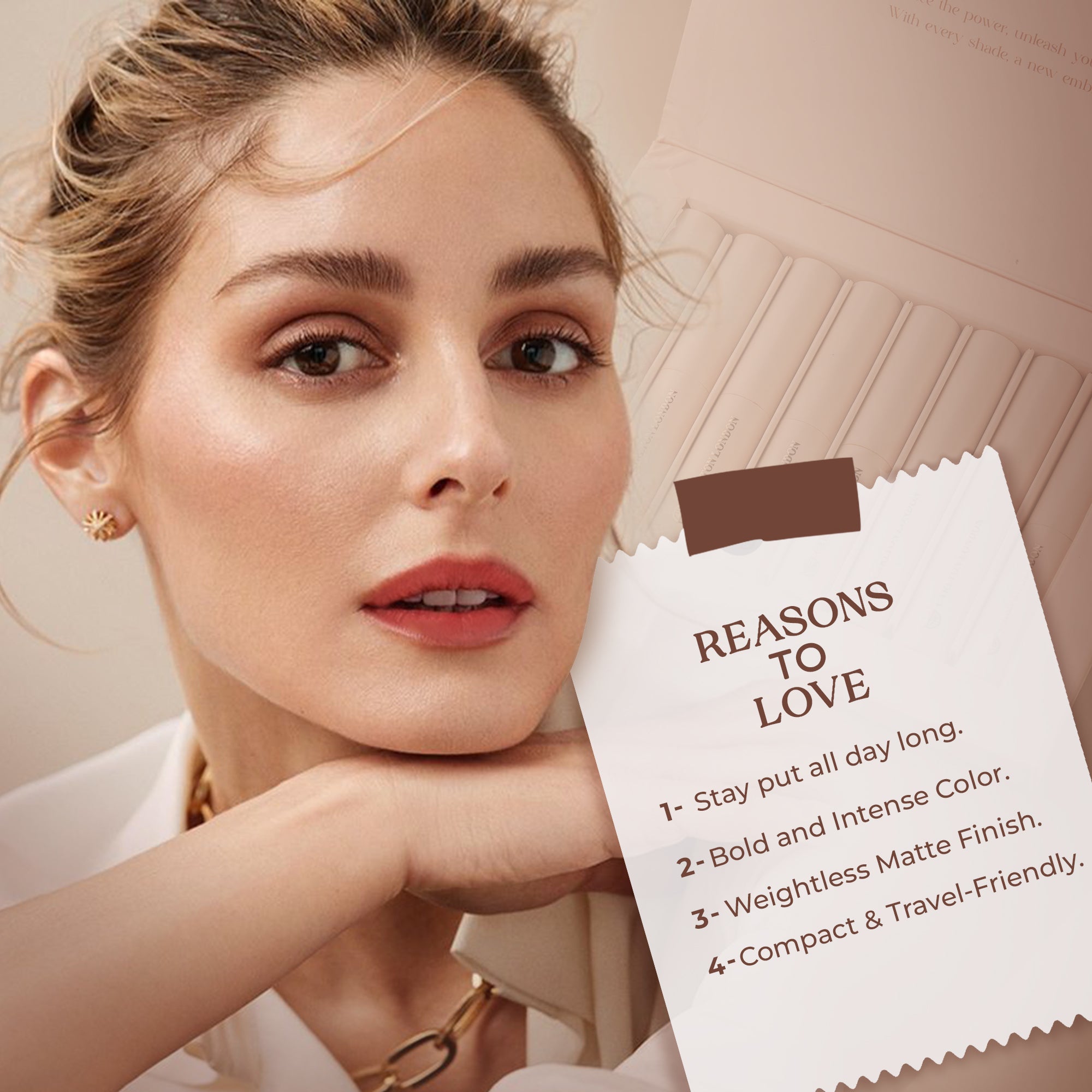 Stardust: Pack of 8 Creamy Matte Stick Lipsticks